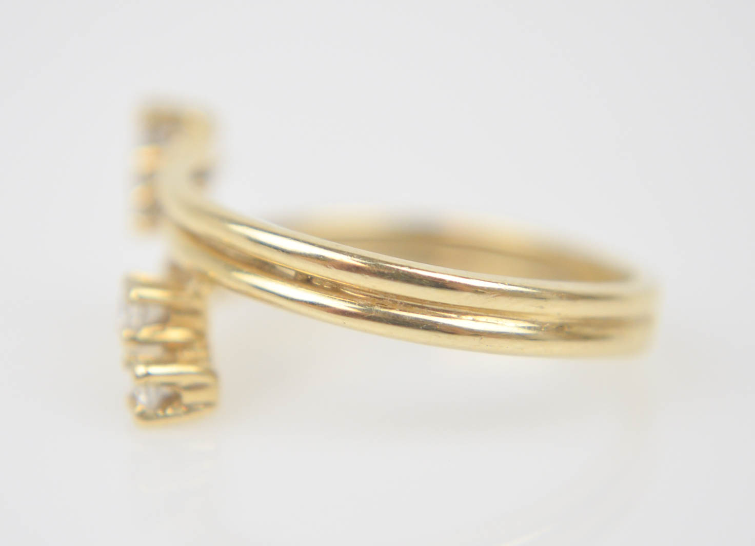 14K Yellow Gold Diamond Ring