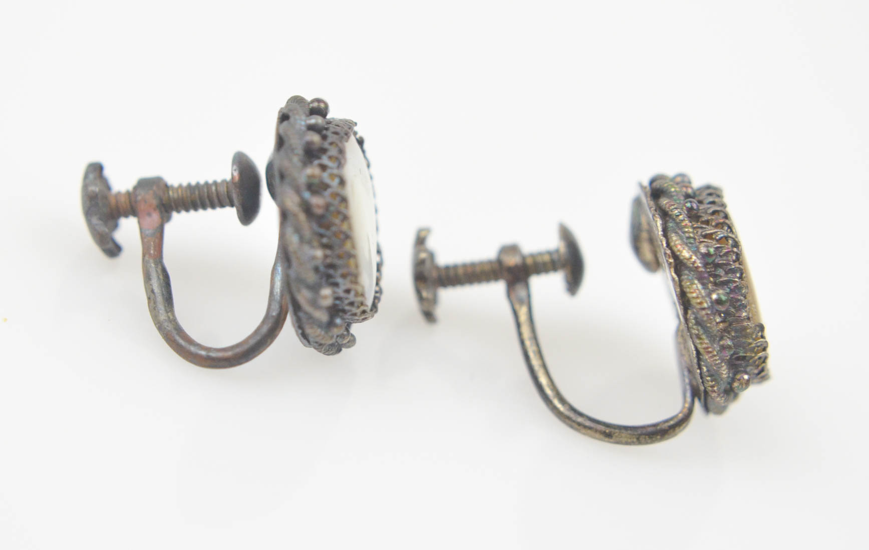 Vintage Mother of Pearl Demi Parure