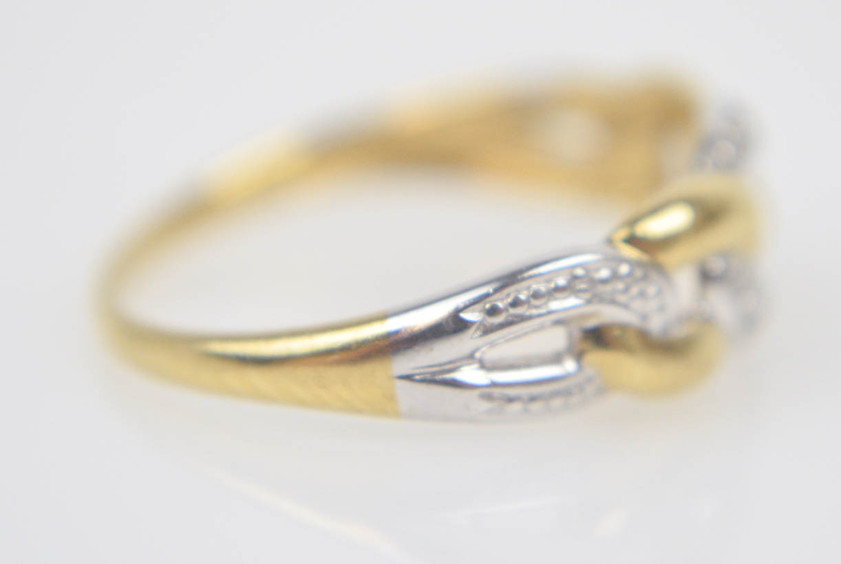 10K Yellow Gold Diamond Ring
