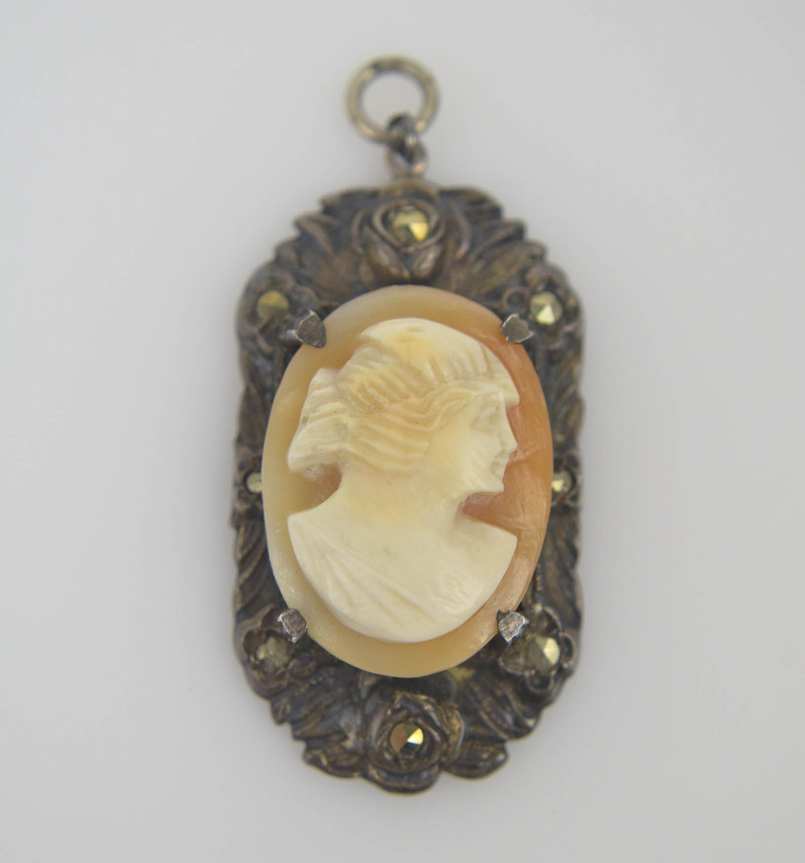 Sterling and Multi Colored Stone Pendants