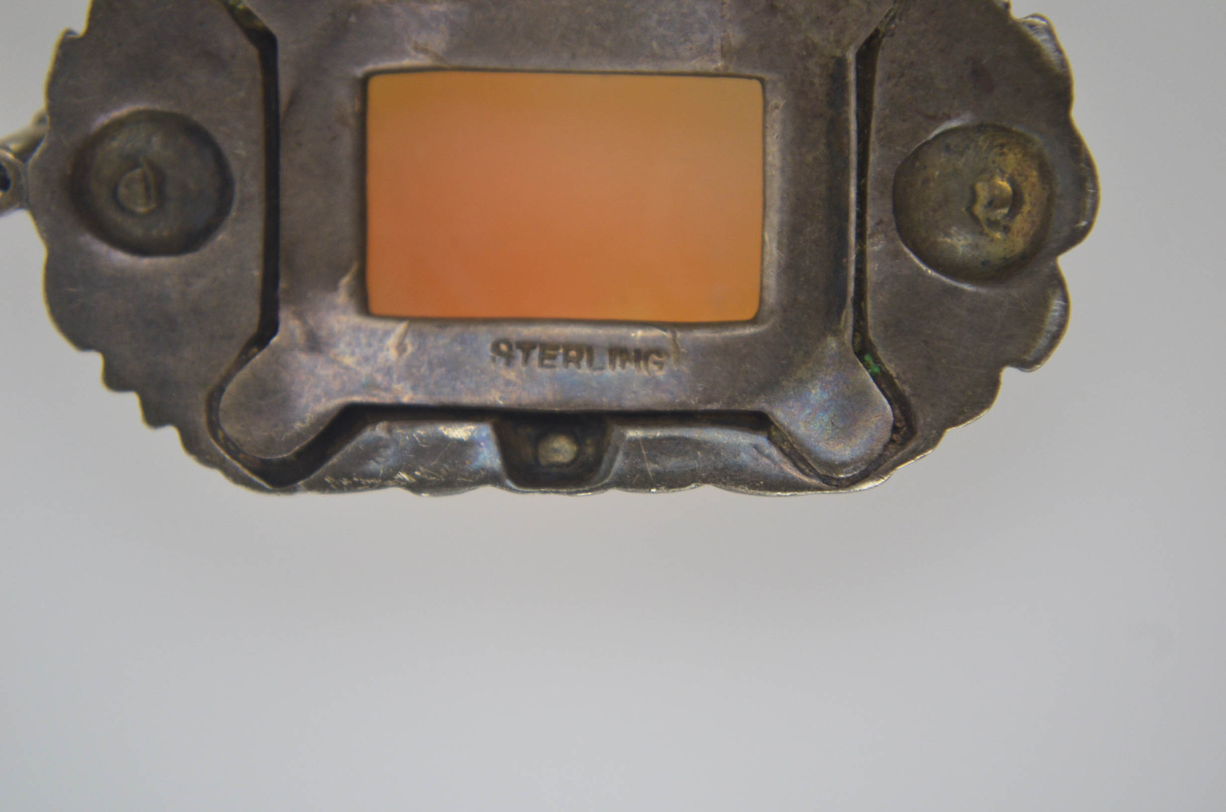 Sterling and Multi Colored Stone Pendants