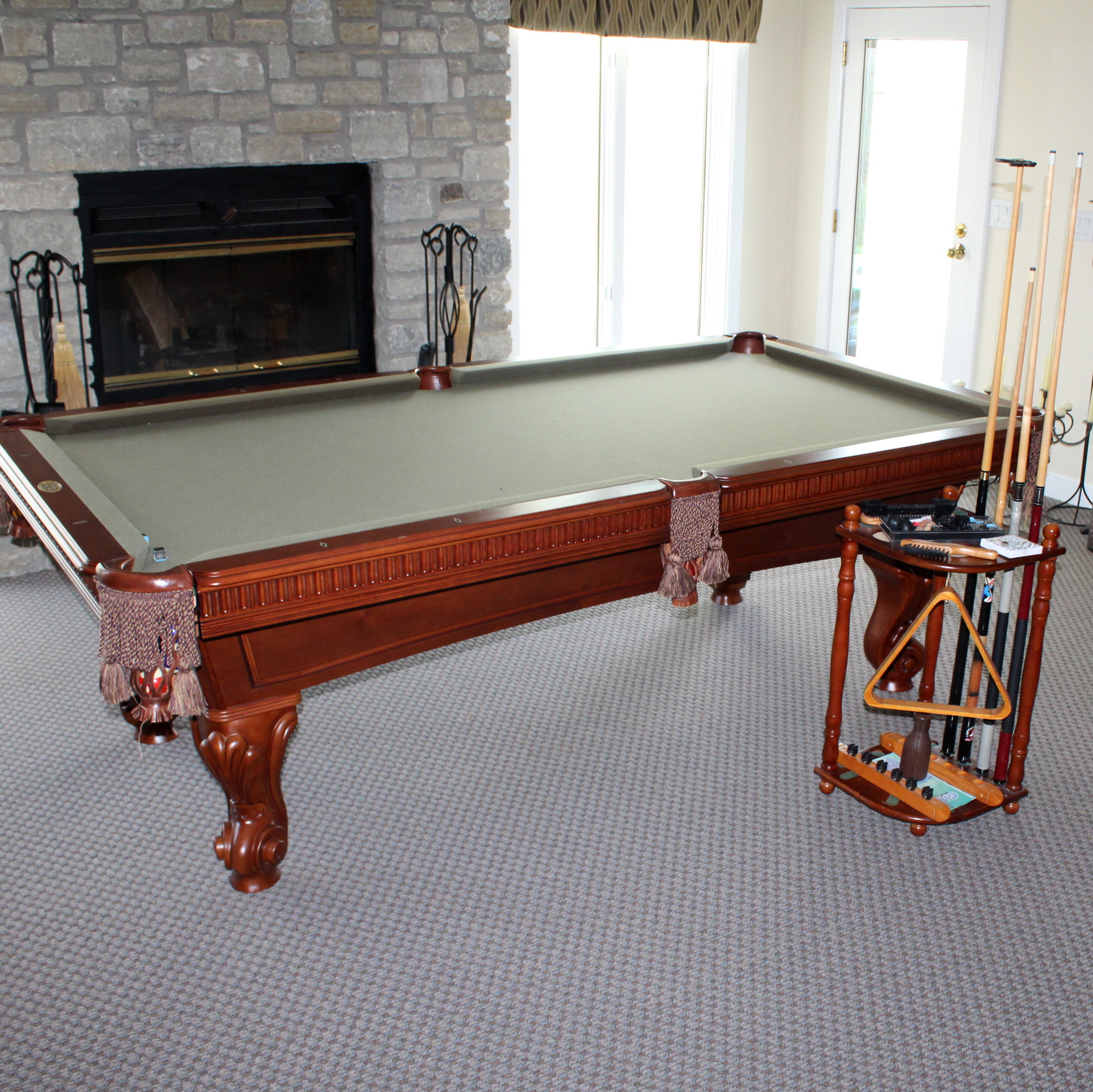 World of Leisure Billiards Table and Accessories