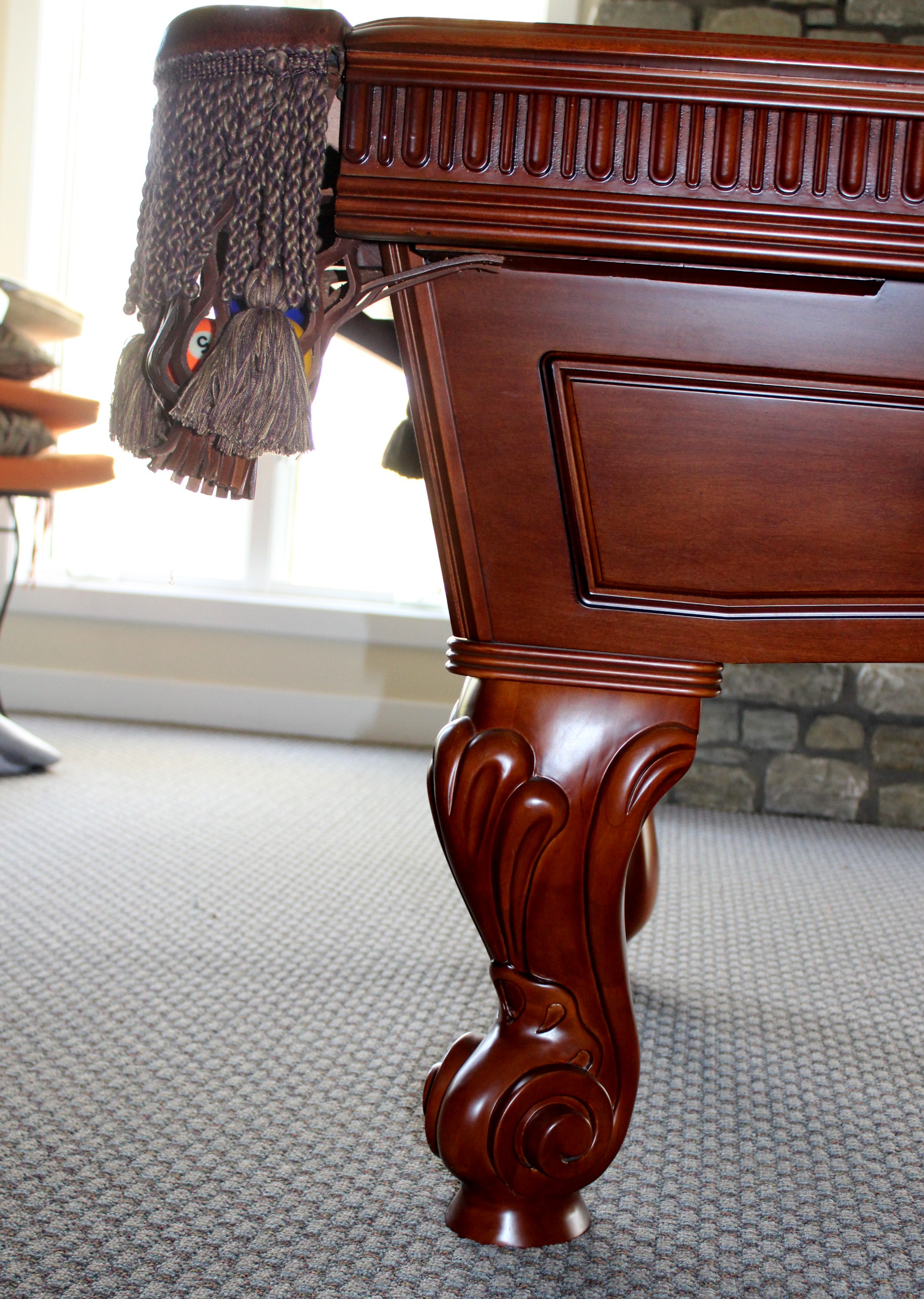 World of Leisure Billiards Table and Accessories