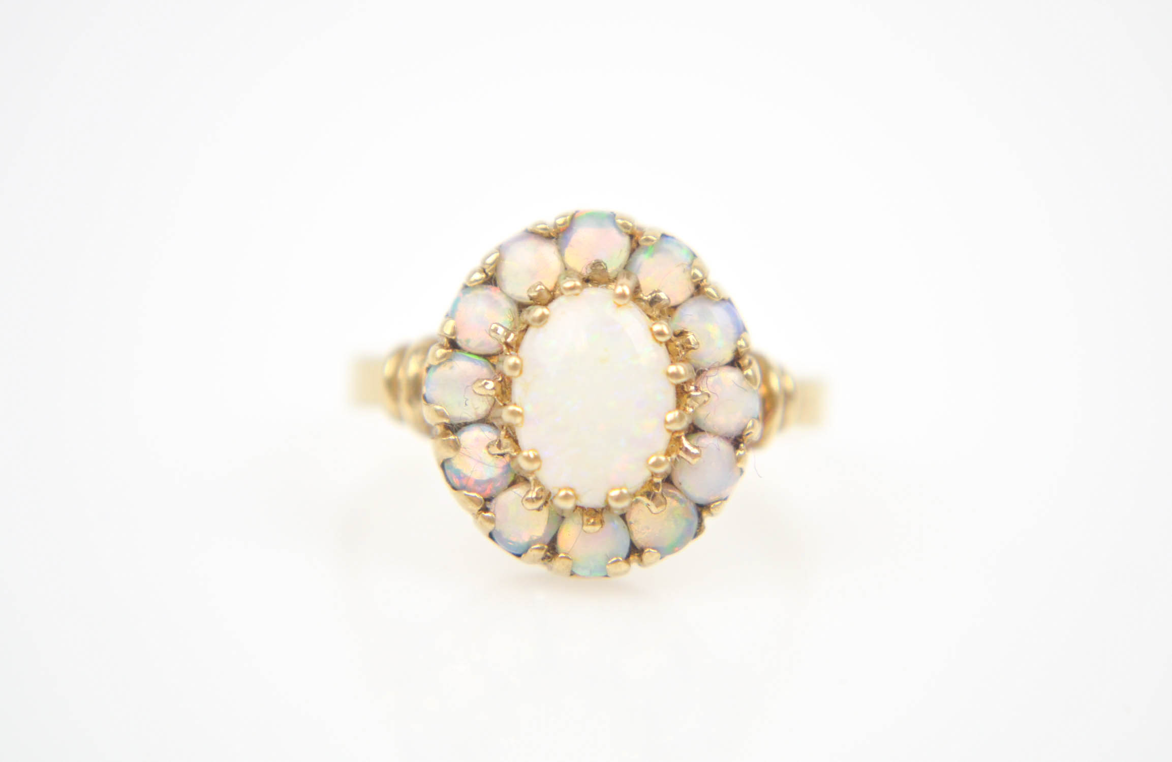 10K Yellow Gold Opal Ring