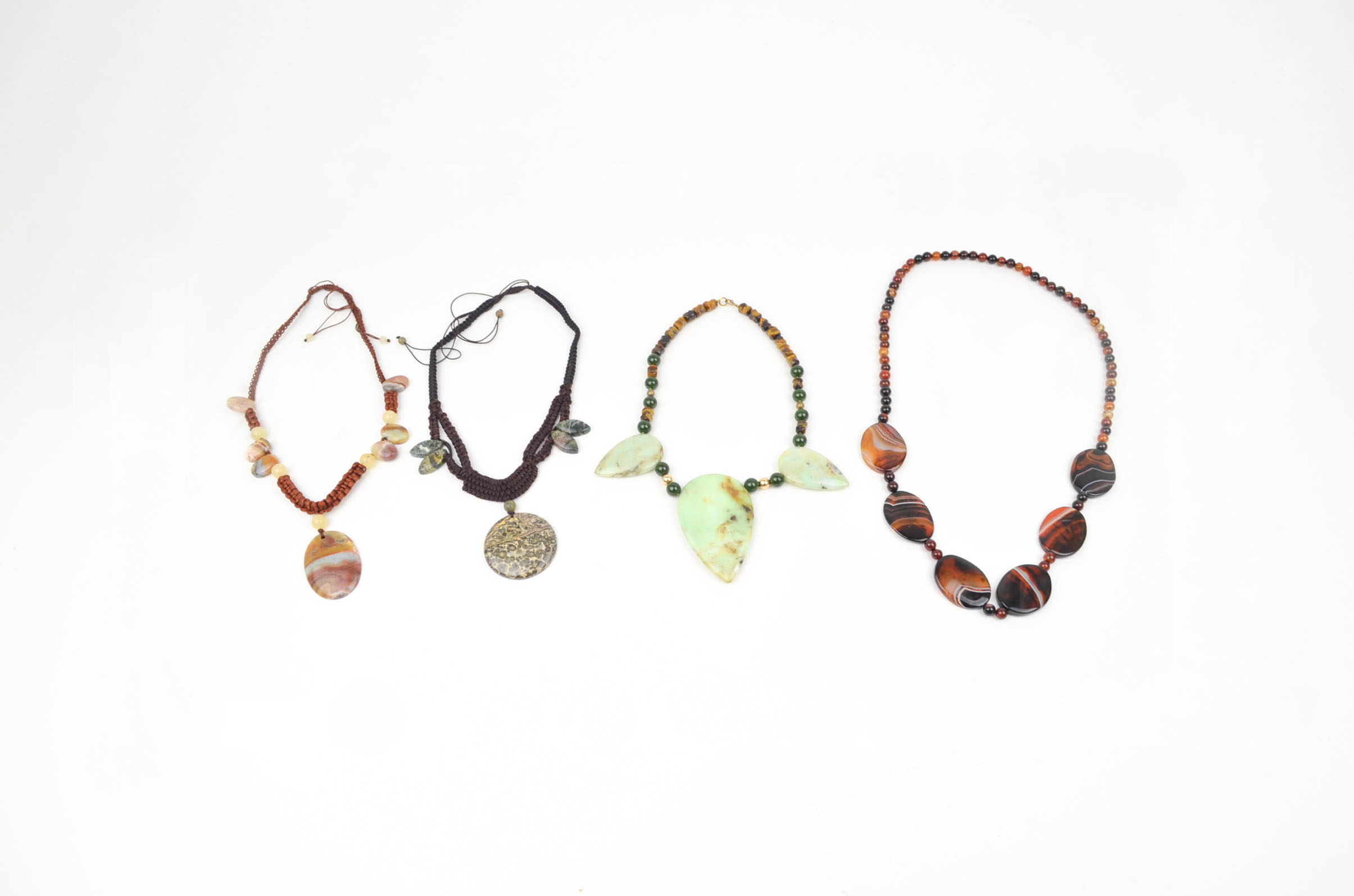 Collection of Stone Statement Necklaces