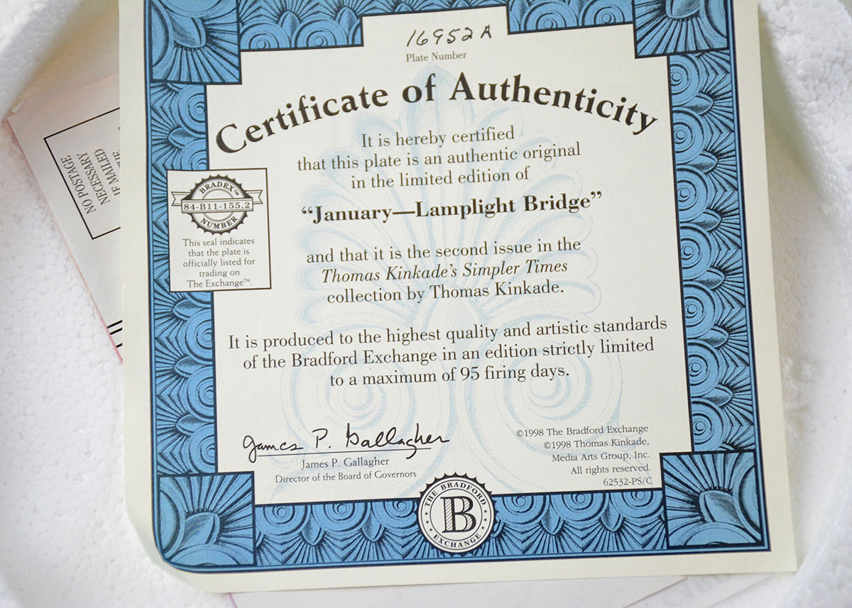 Thomas Kinkade Perpetual Wall Calendar