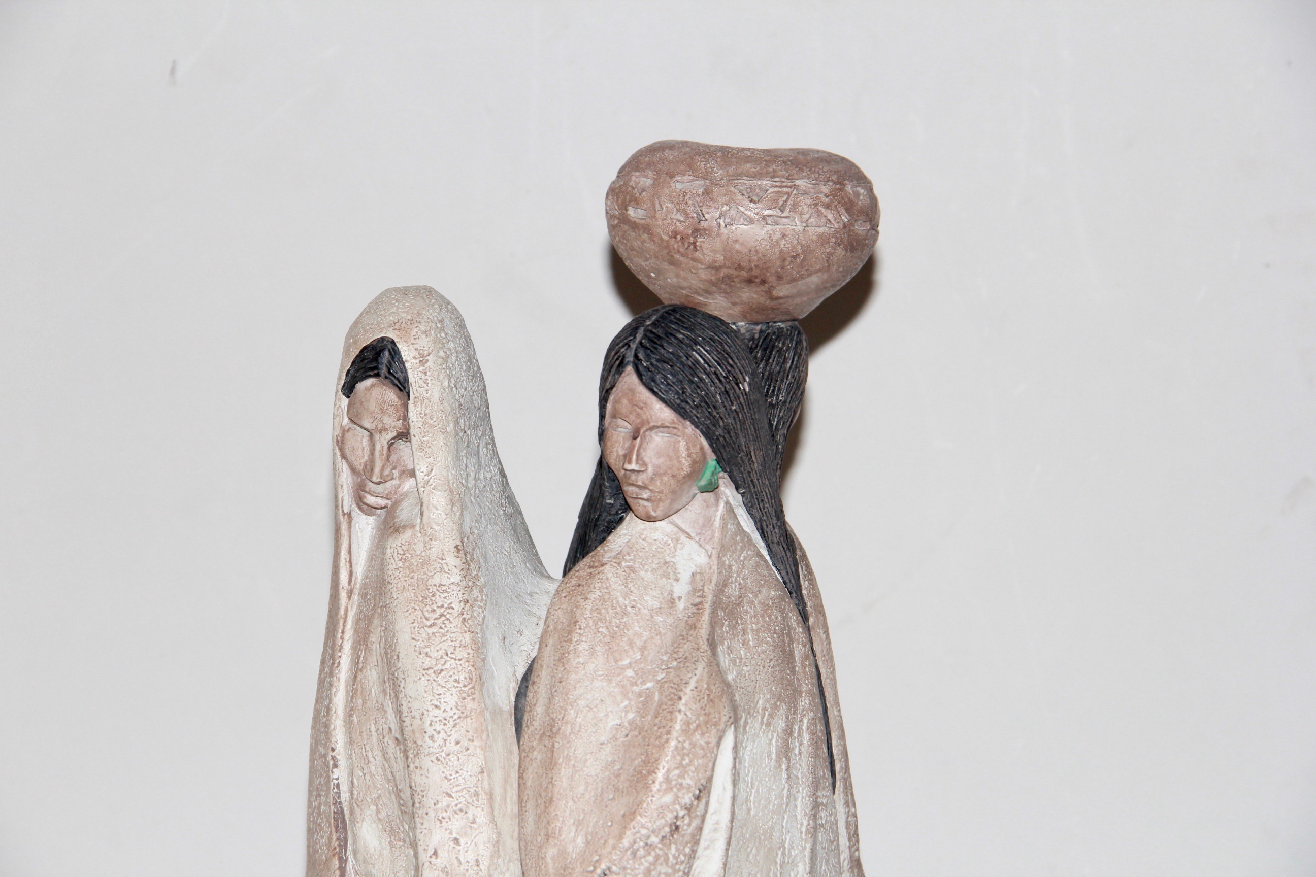 Austin Productions Acoma Pueblo Native American Inspired Sculpture