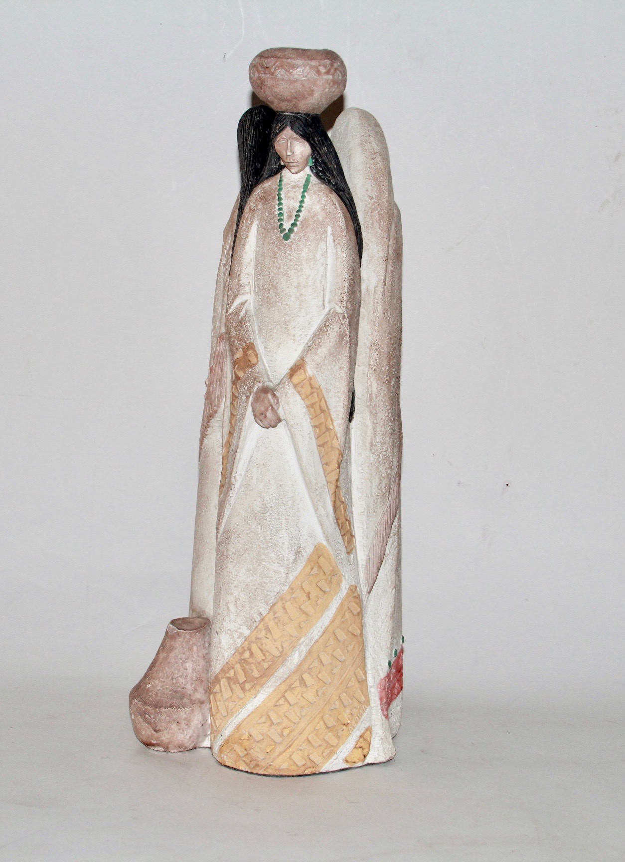 Austin Productions Acoma Pueblo Native American Inspired Sculpture