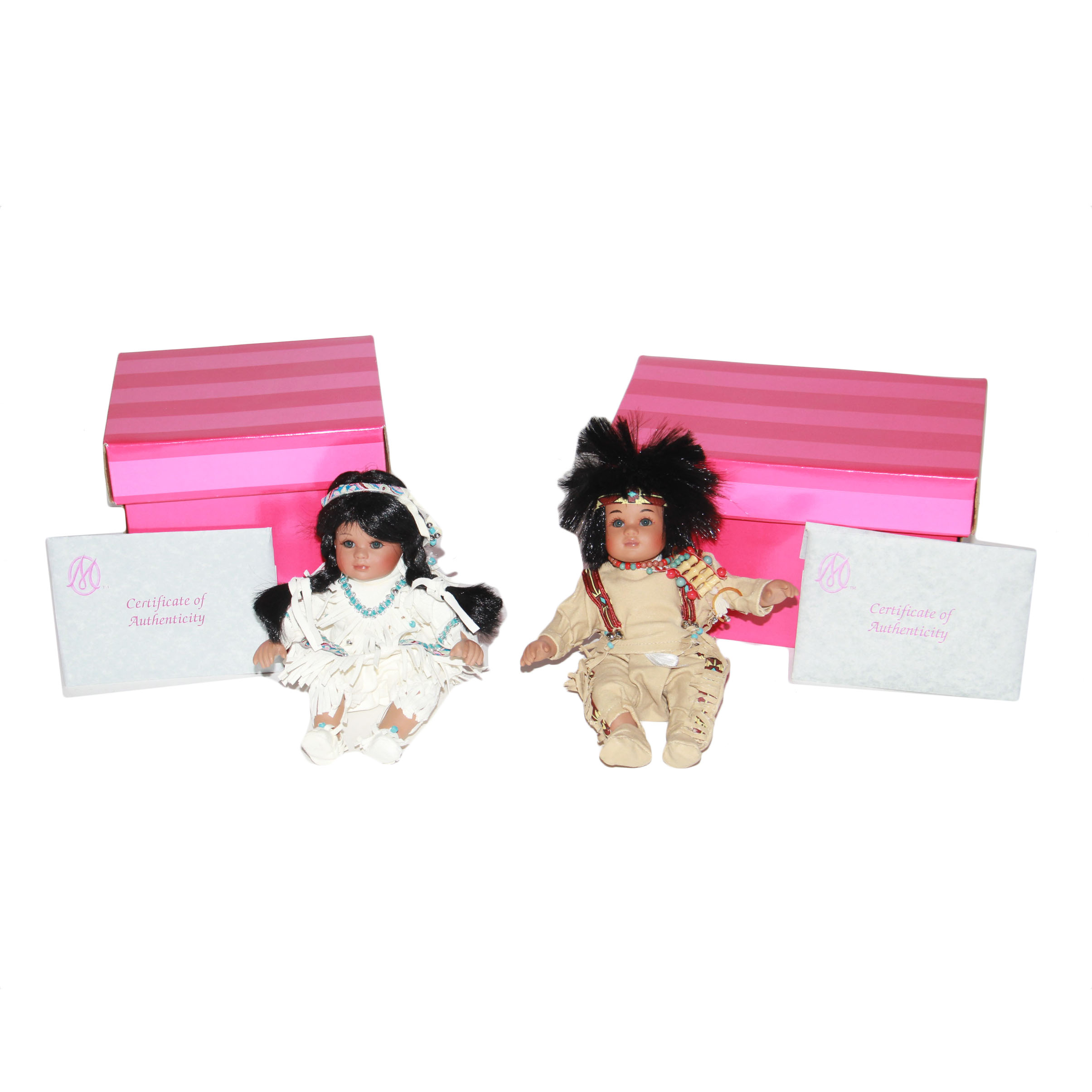 Marie Osmond "Mato Tiny Tot" and "Chenoa Tiny Tot" Dolls