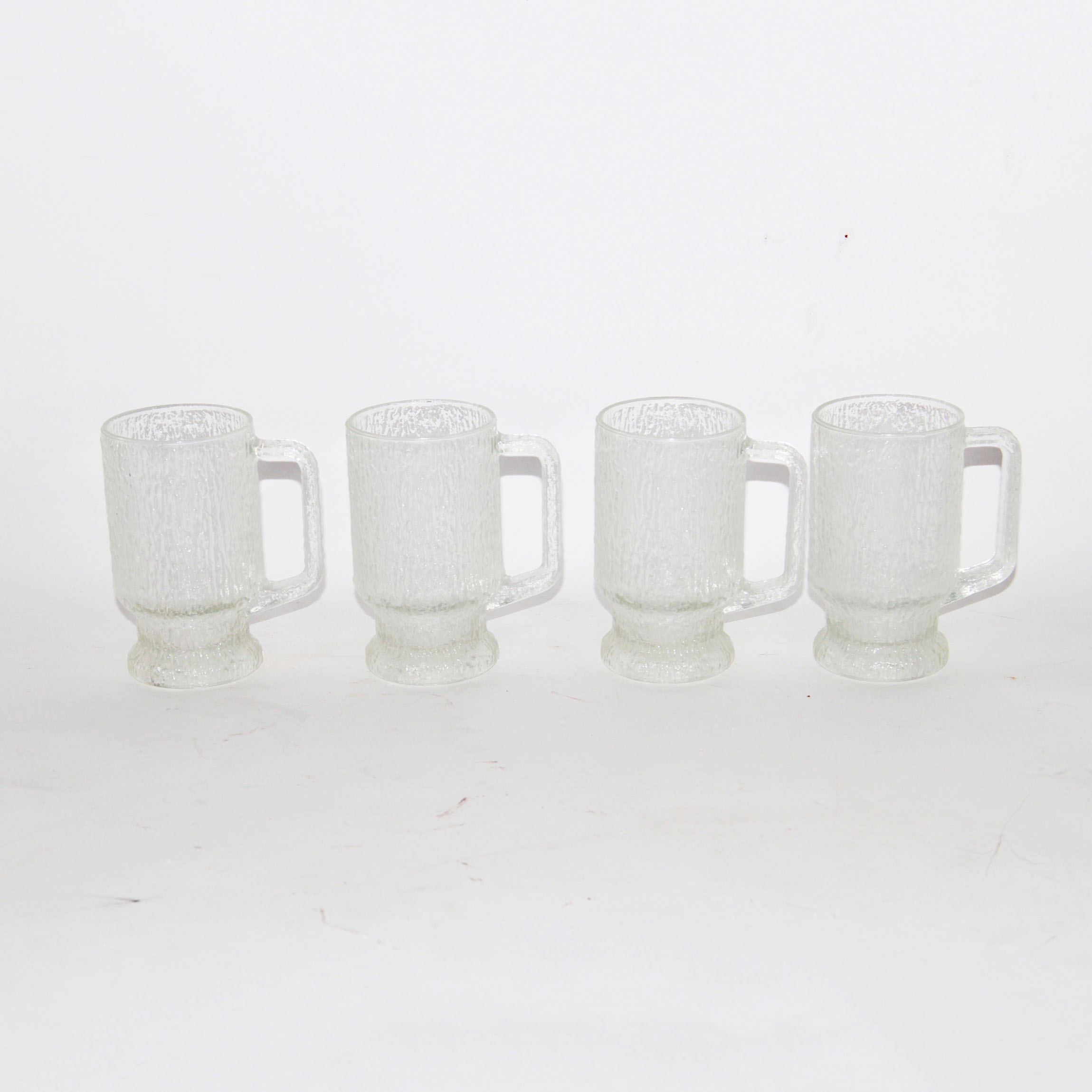 Bark Textured Beer Mugs