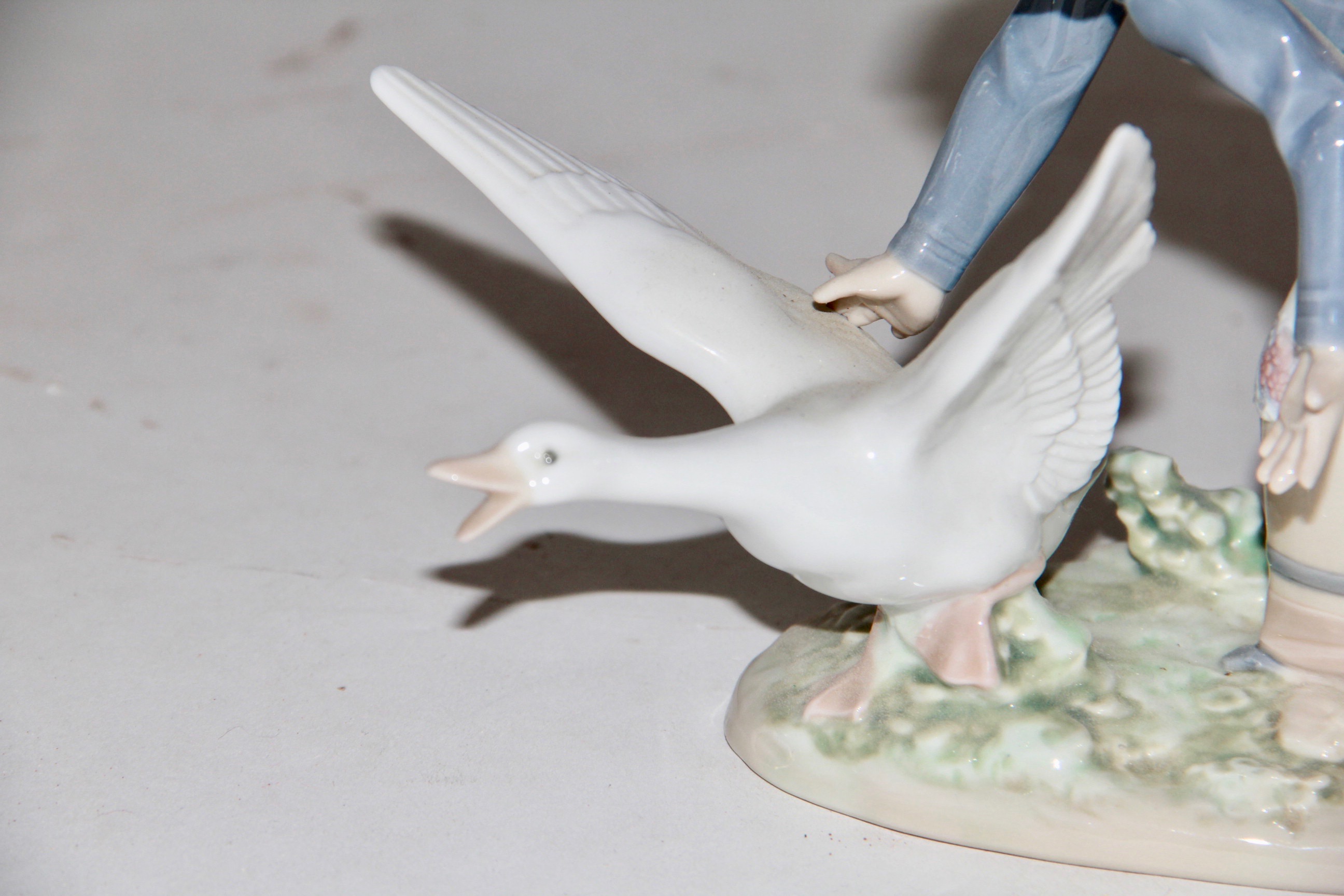 Lladro "Wild Goose Chase" Figurine