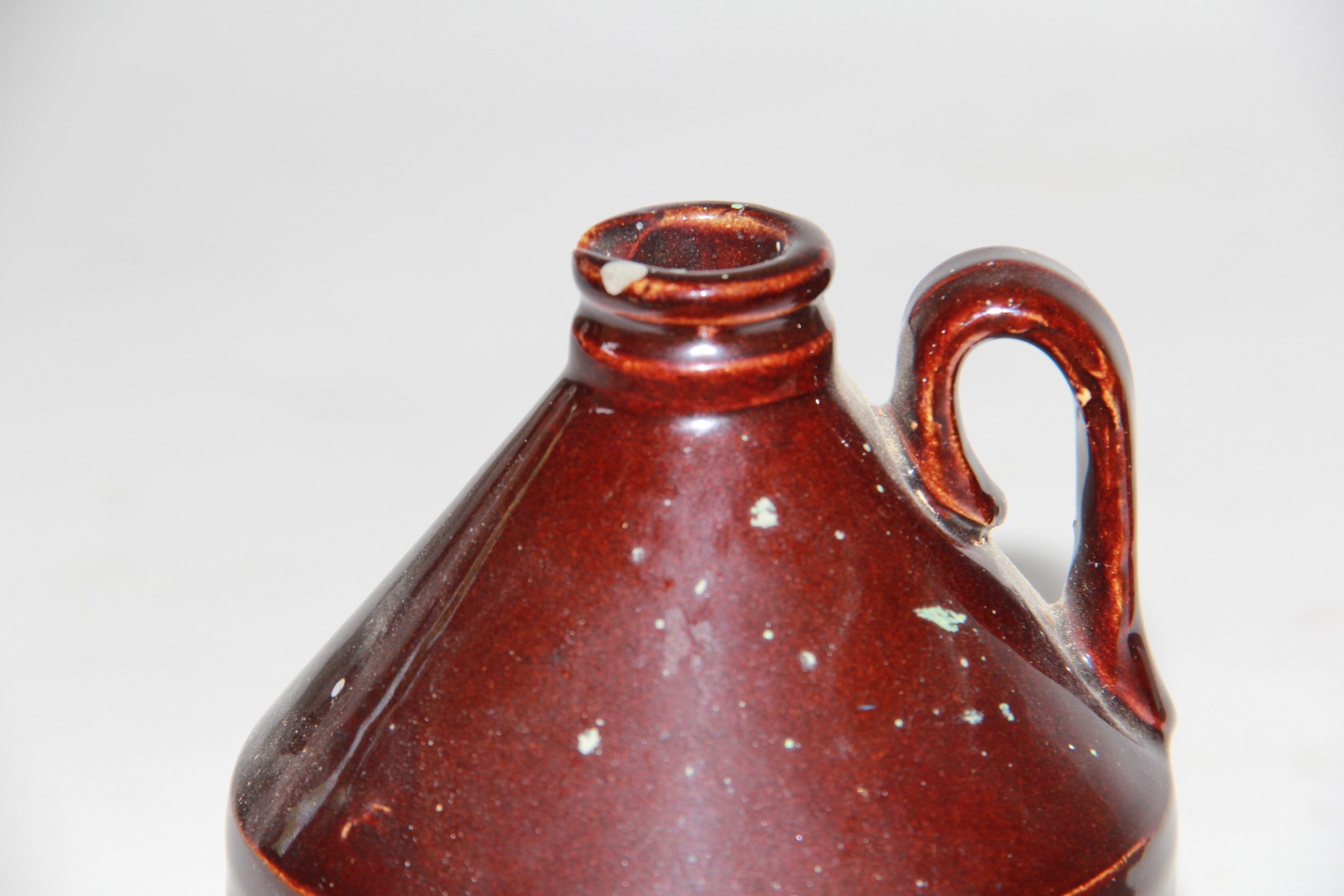 Pair of Vintage Ceramic Whiskey Jugs