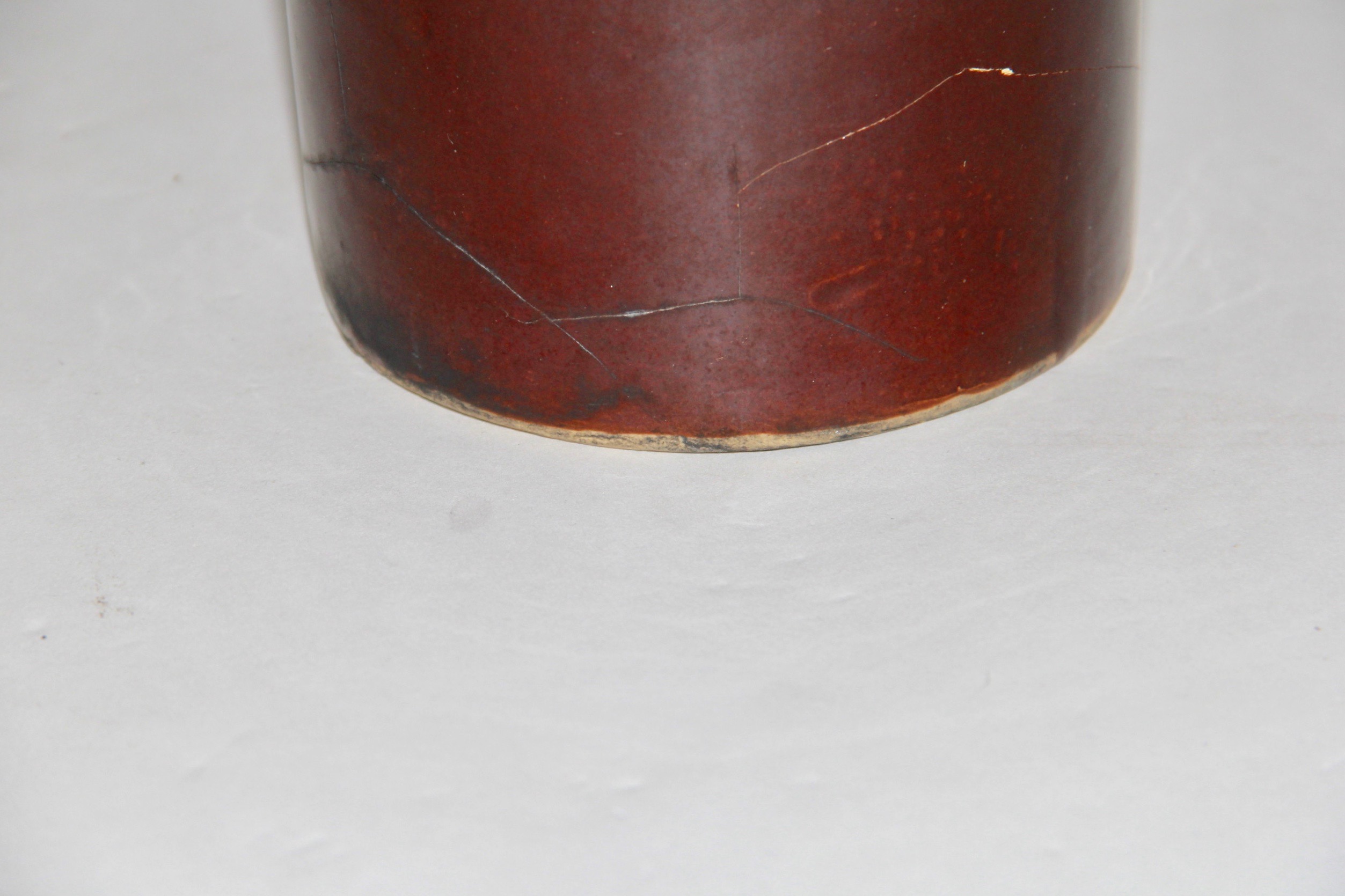 Pair of Vintage Ceramic Whiskey Jugs