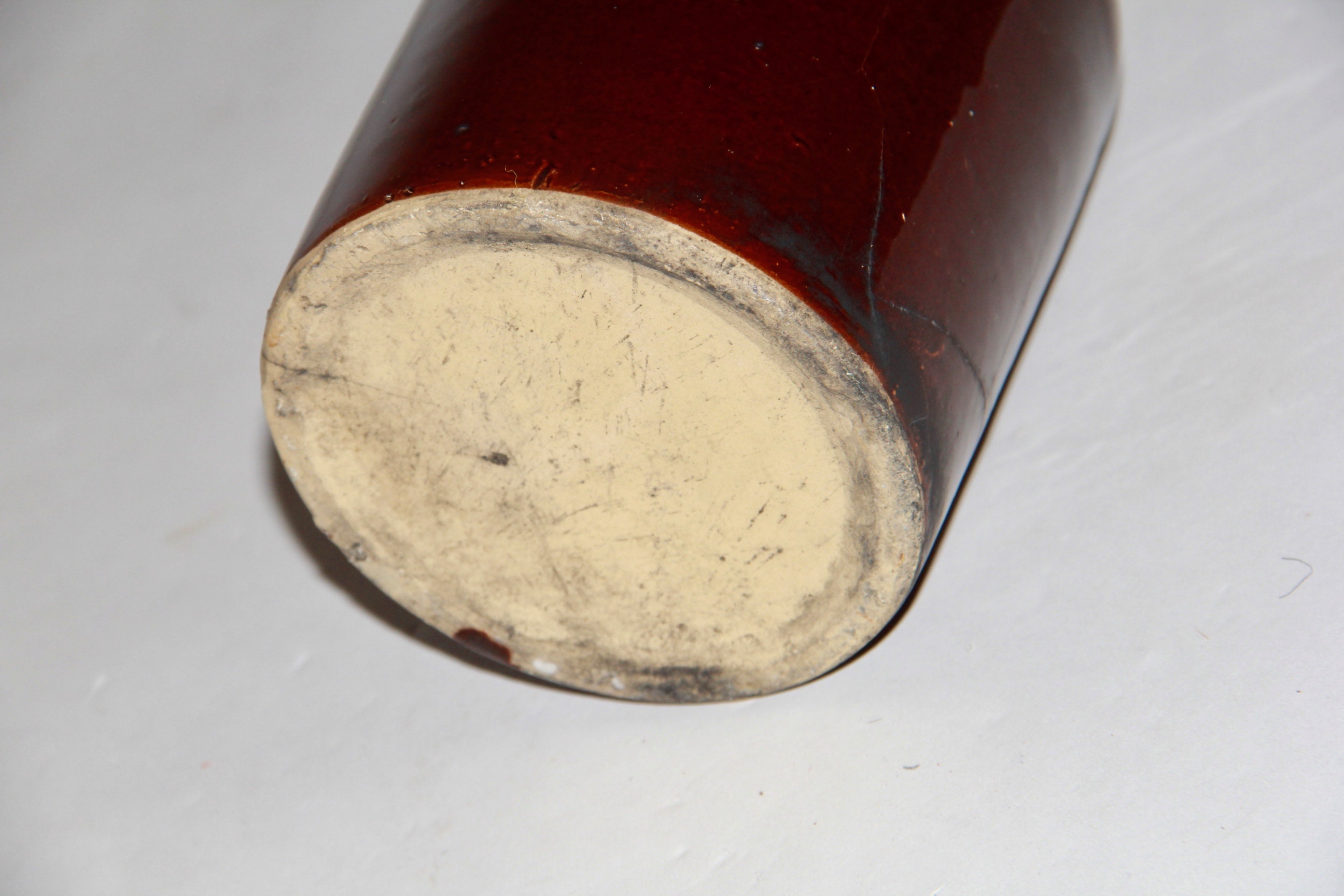 Pair of Vintage Ceramic Whiskey Jugs