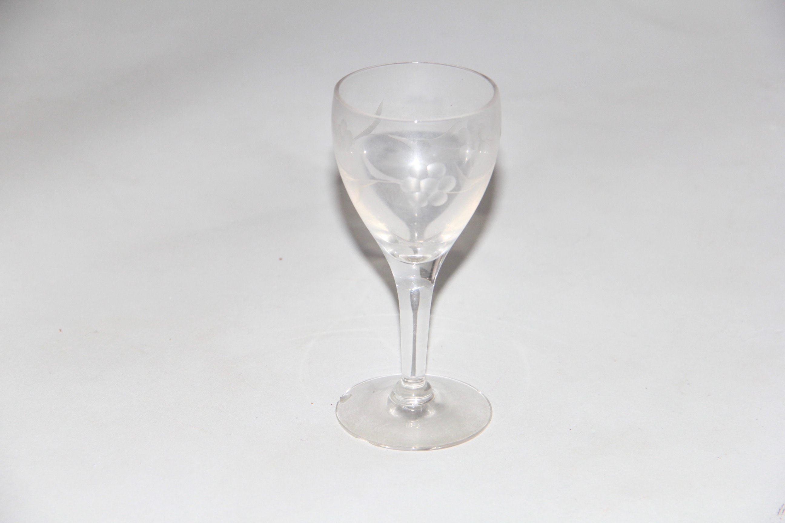 Crystal Cordial and Sherbet Glasses