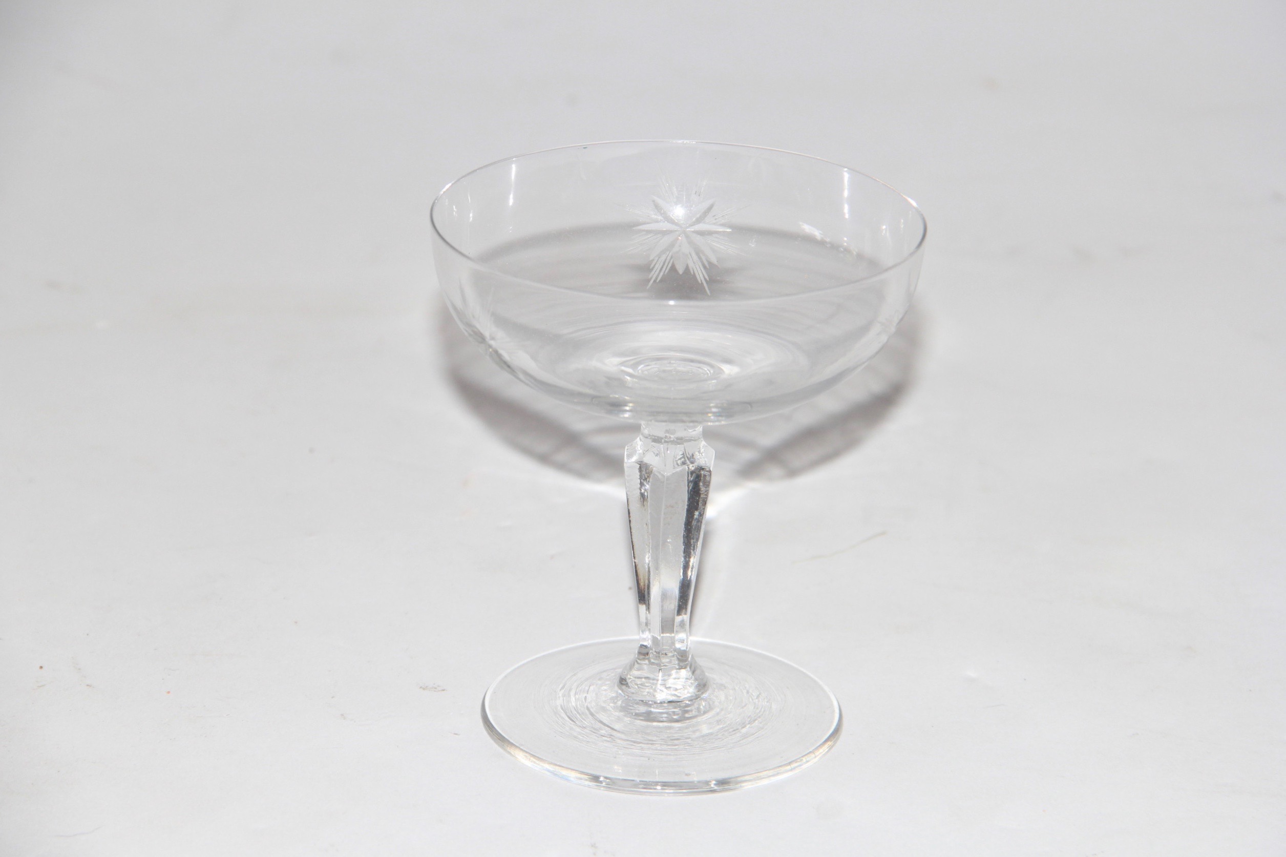 Crystal Cordial and Sherbet Glasses