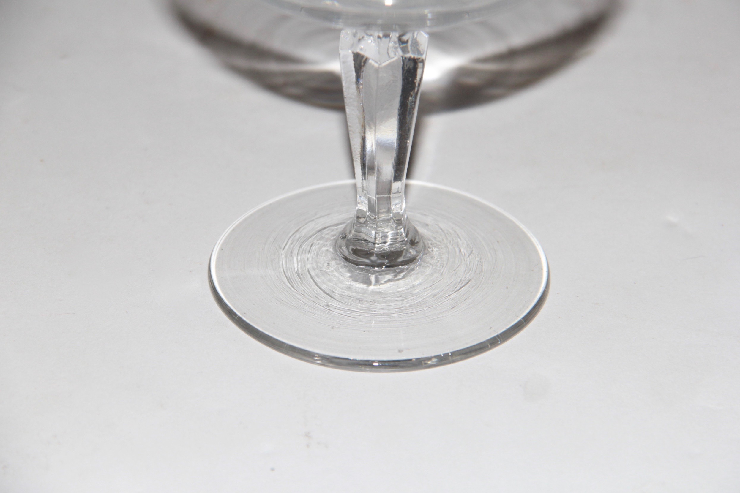 Crystal Cordial and Sherbet Glasses