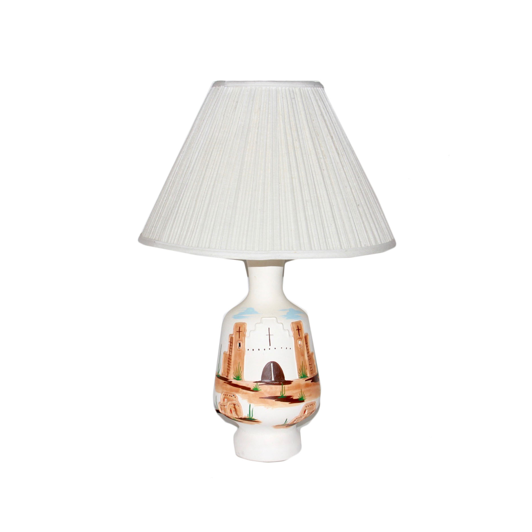Southwest Inspired Ceramic Table Lamp