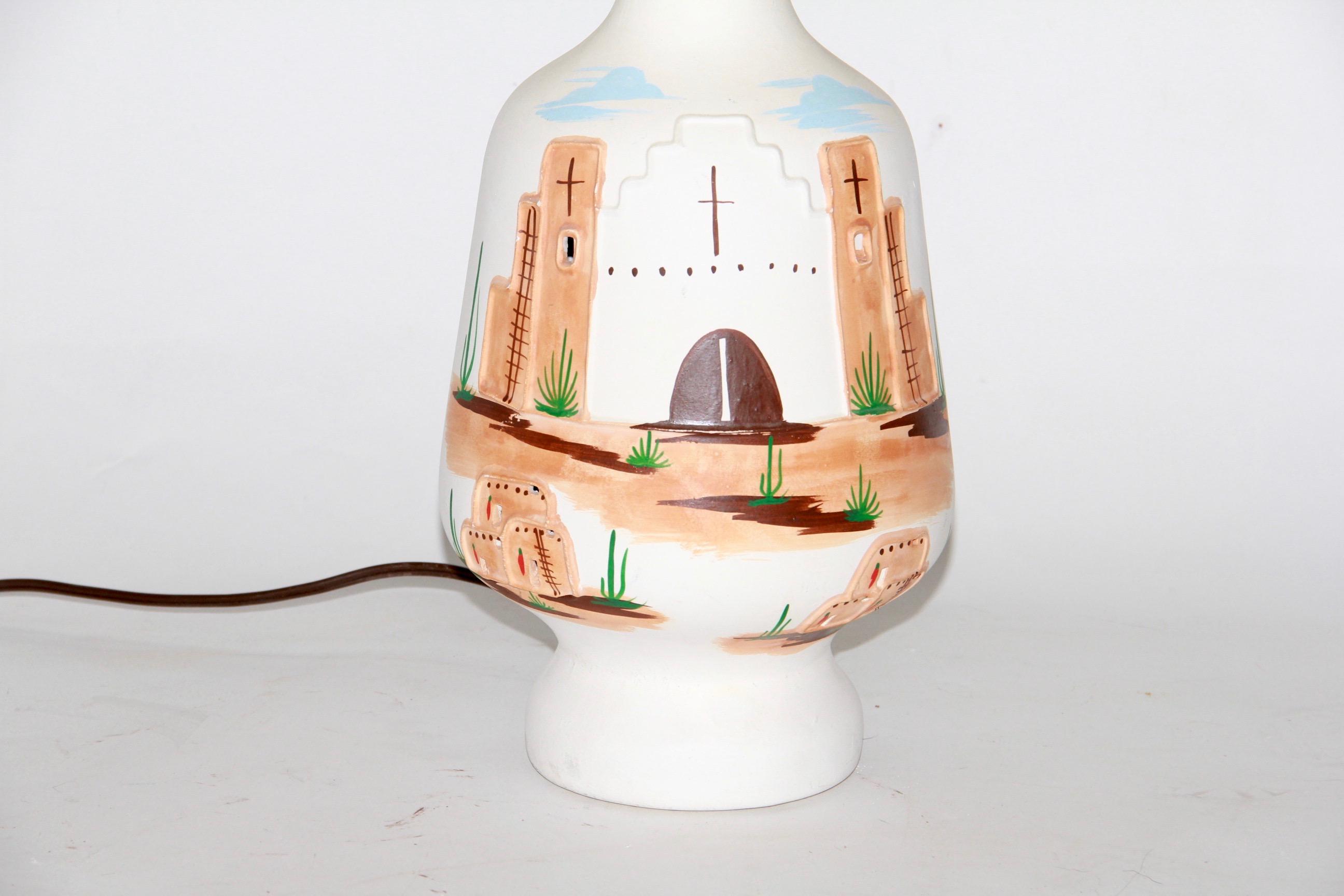 Southwest Inspired Ceramic Table Lamp