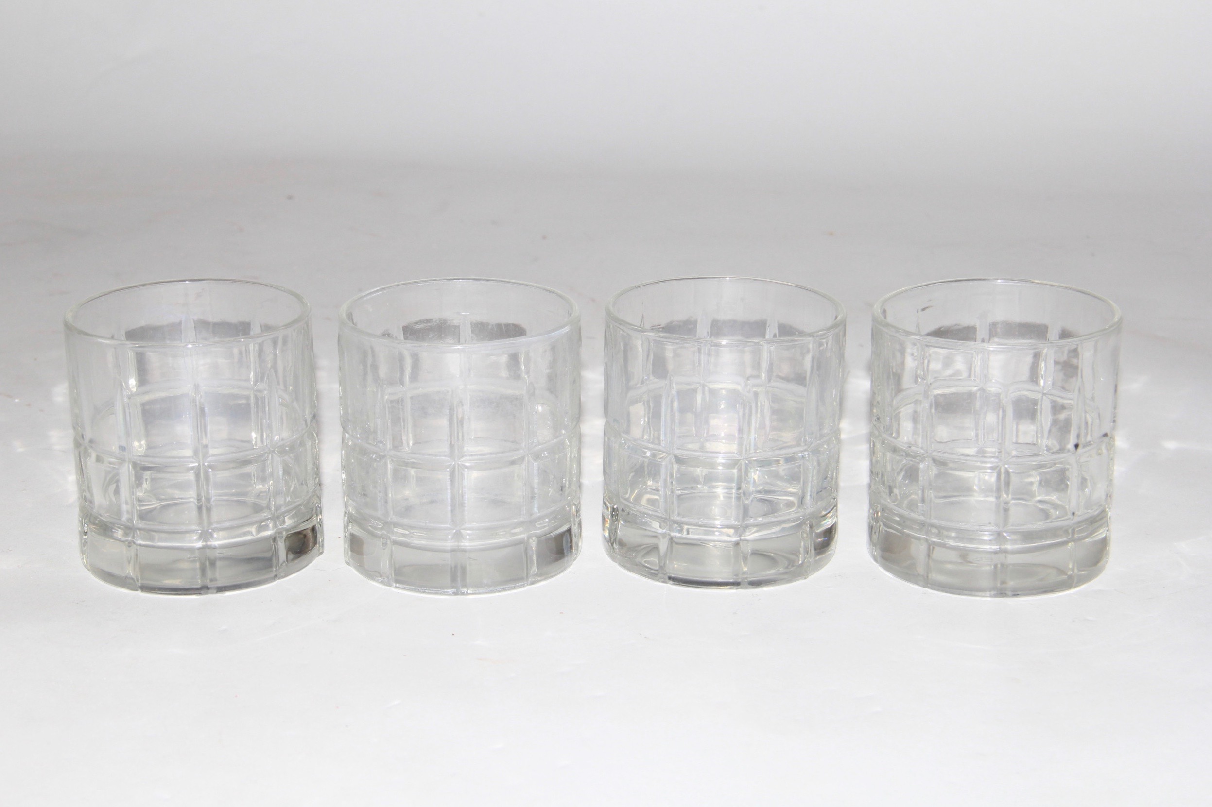 Anchor Hocking "Manchester Tartan" Glasses