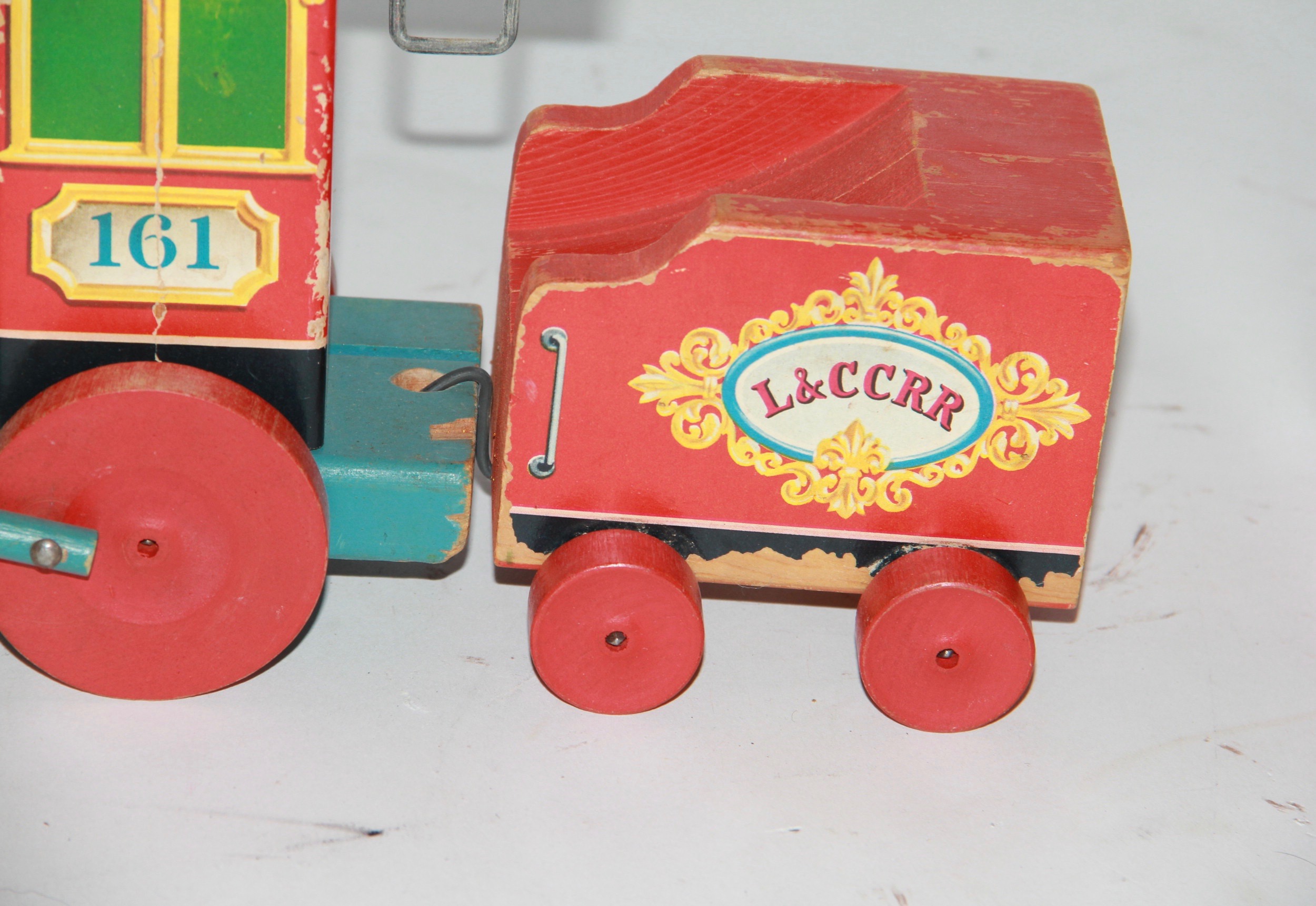Vintage Circa 1950 Wooden Toys