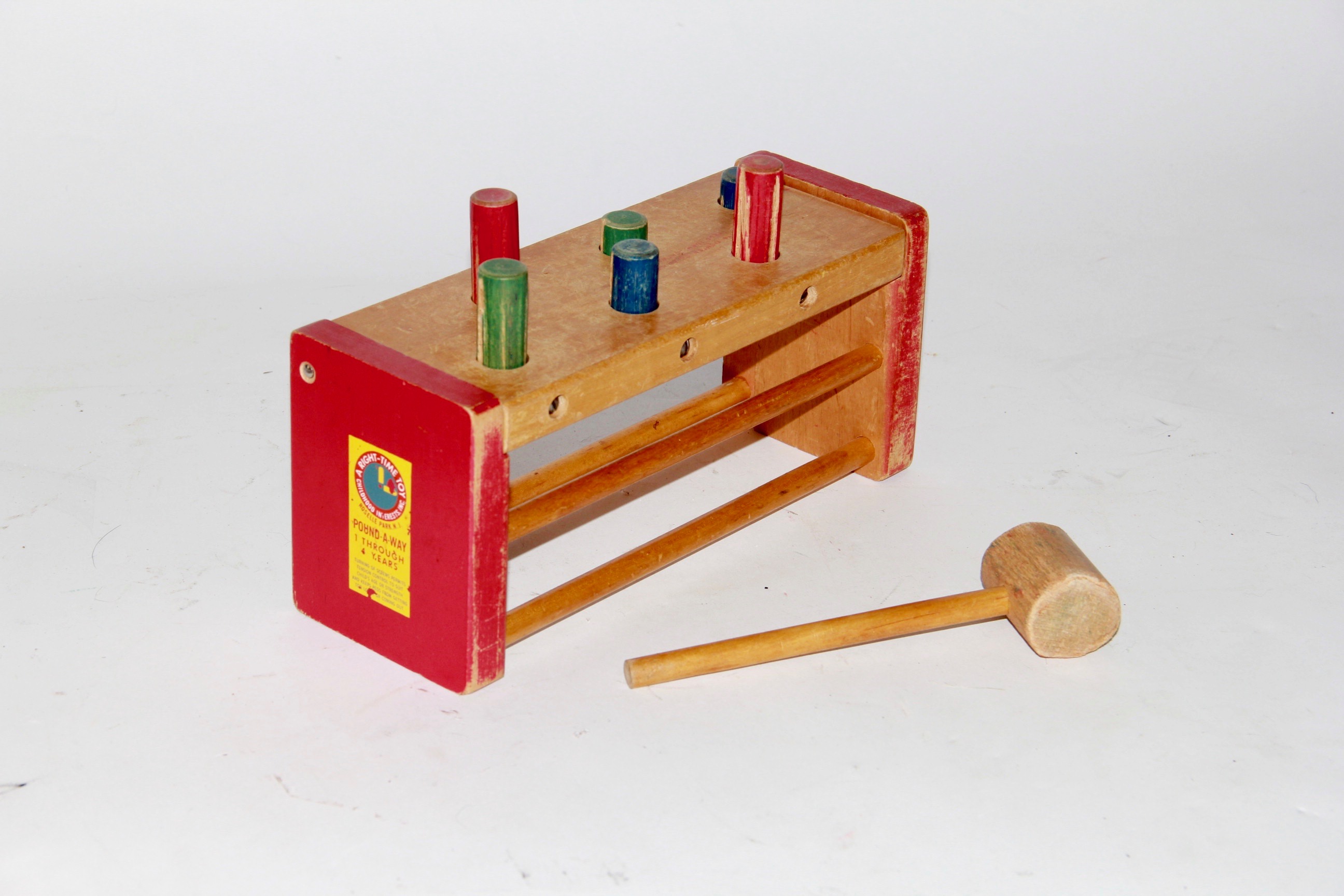 Vintage Circa 1950 Wooden Toys