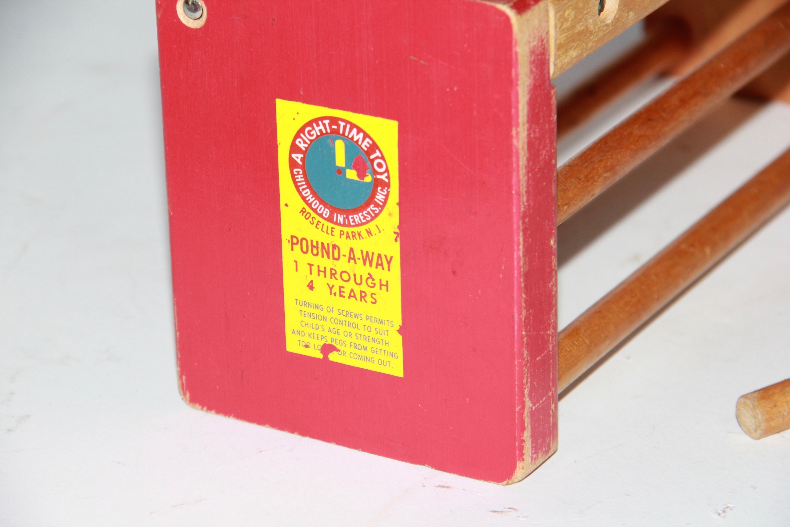 Vintage Circa 1950 Wooden Toys