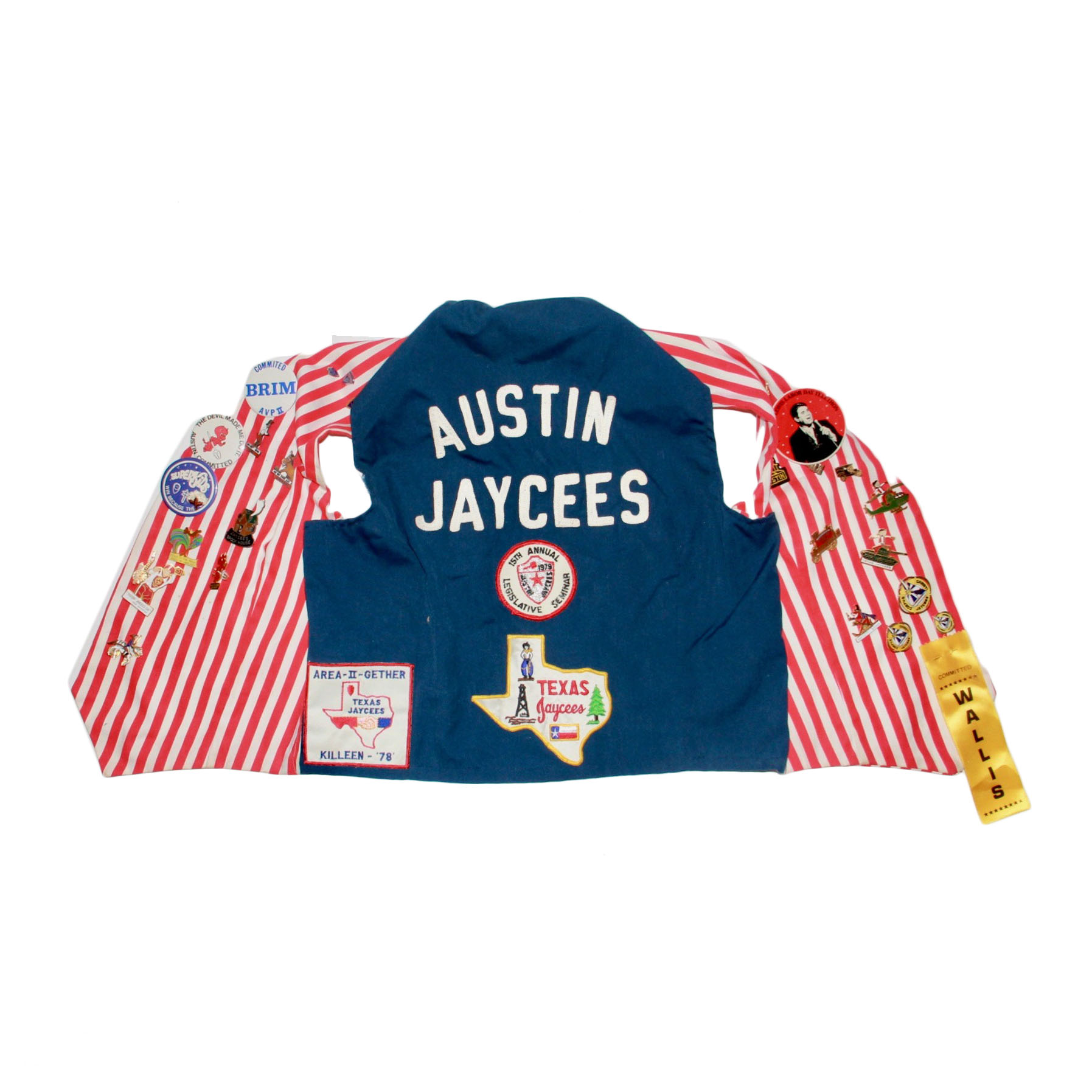 Vintage Austin Texas Jaycees Vest
