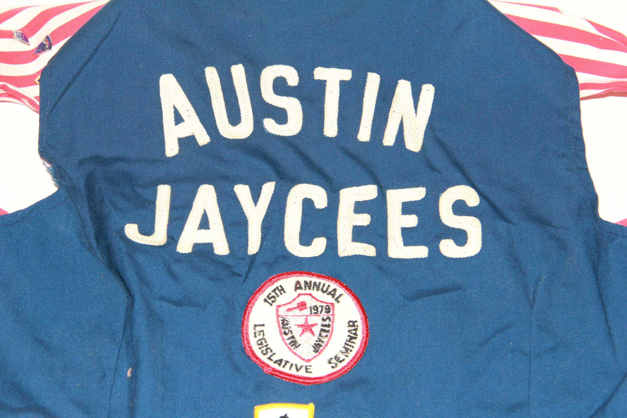 Vintage Austin Texas Jaycees Vest