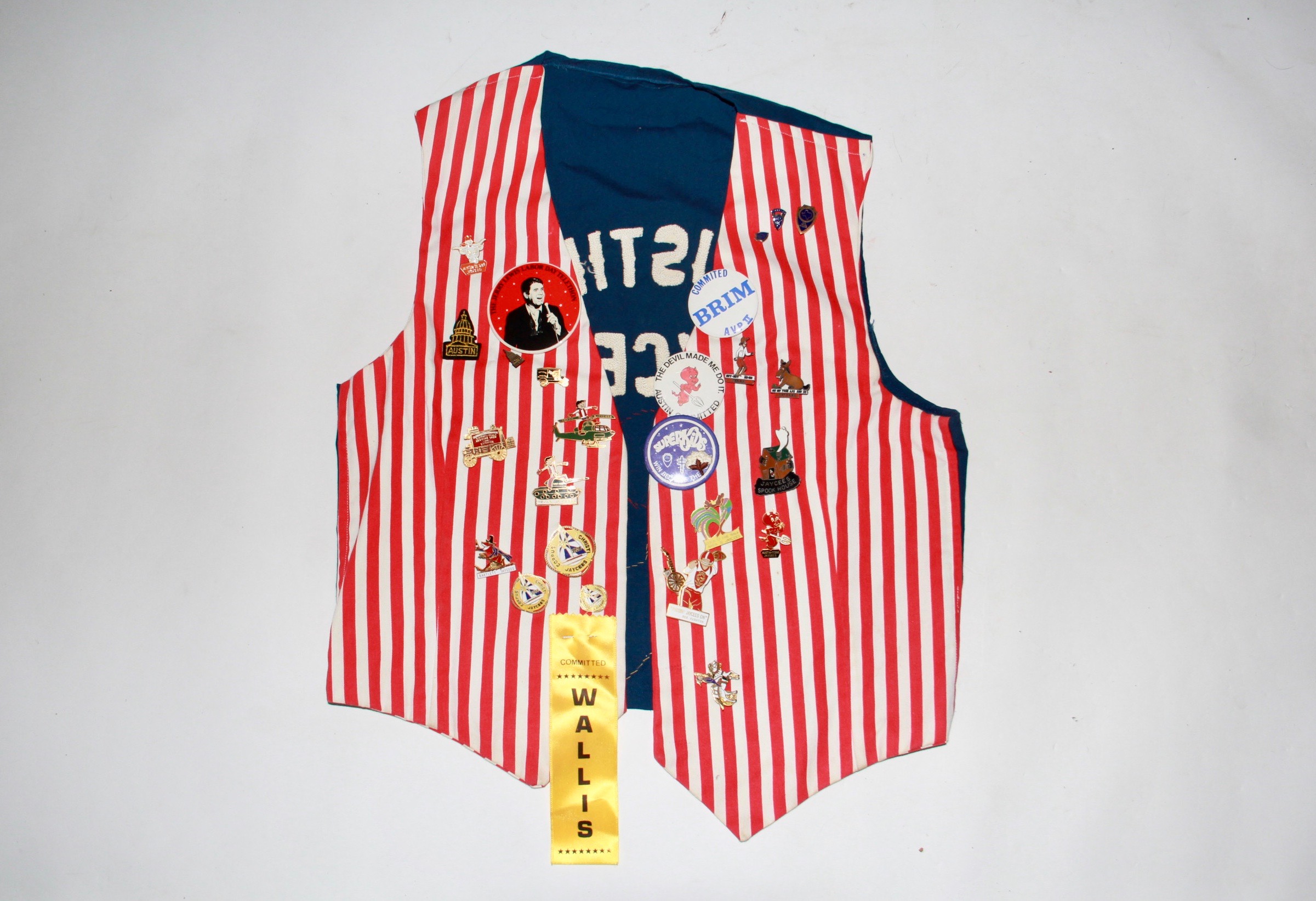 Vintage Austin Texas Jaycees Vest