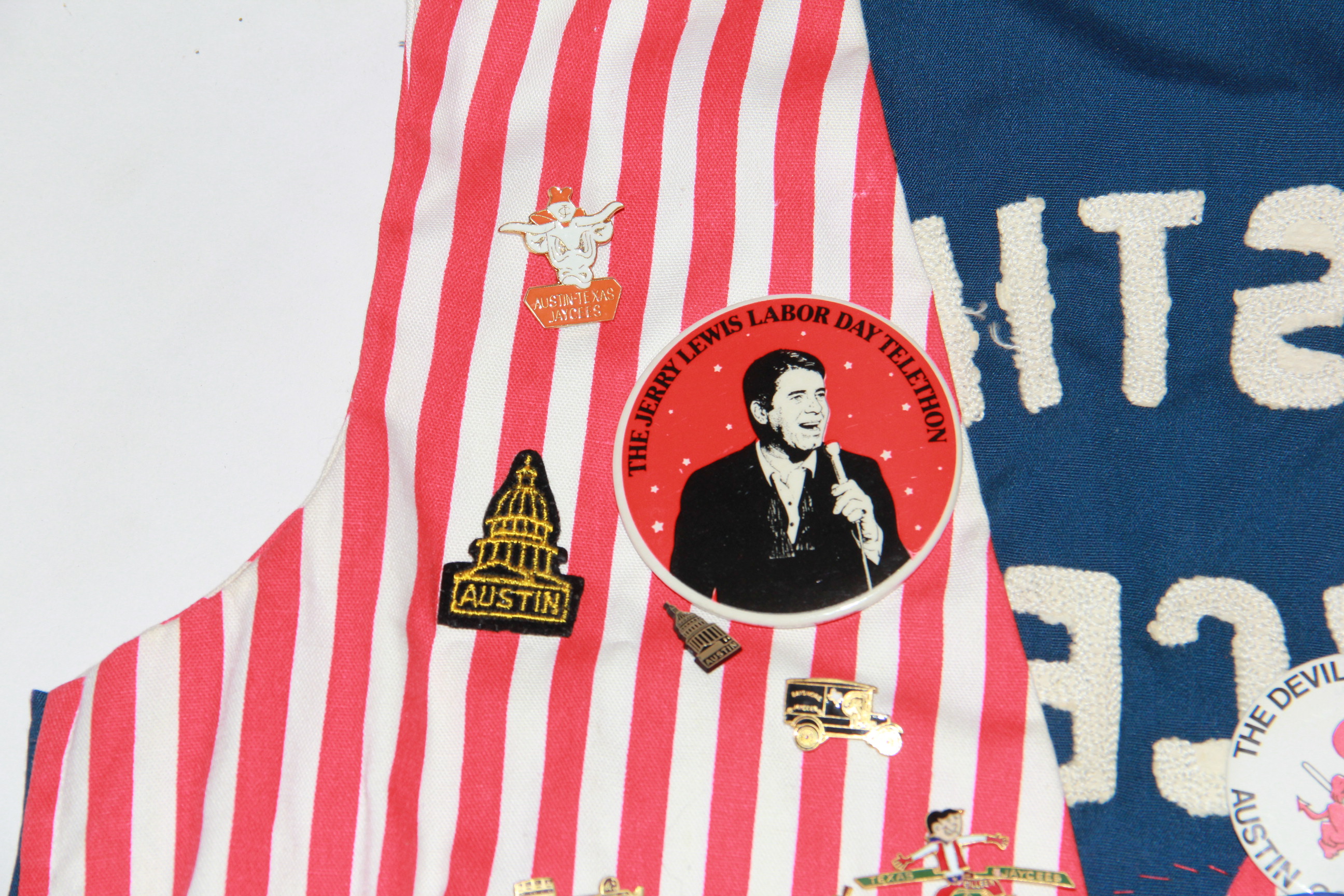 Vintage Austin Texas Jaycees Vest