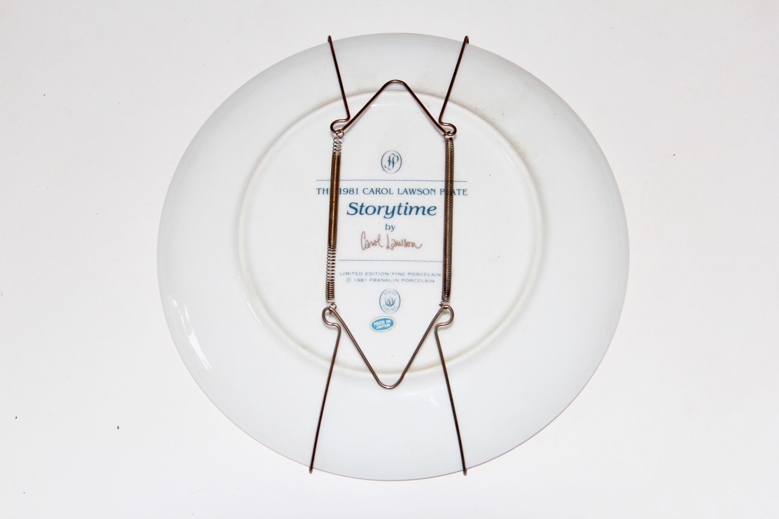 Carol Lawson Collector's Plates