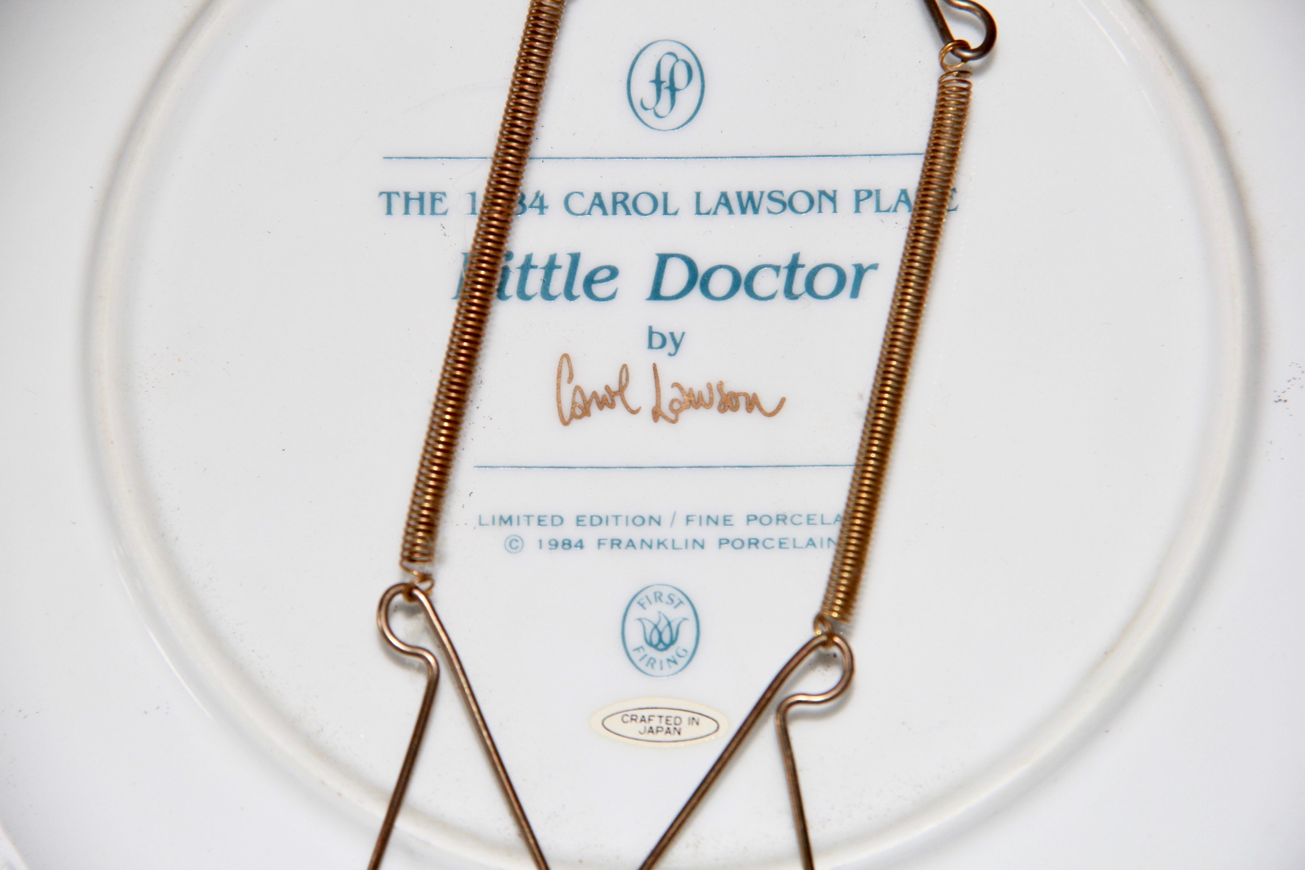 Carol Lawson Collector's Plates