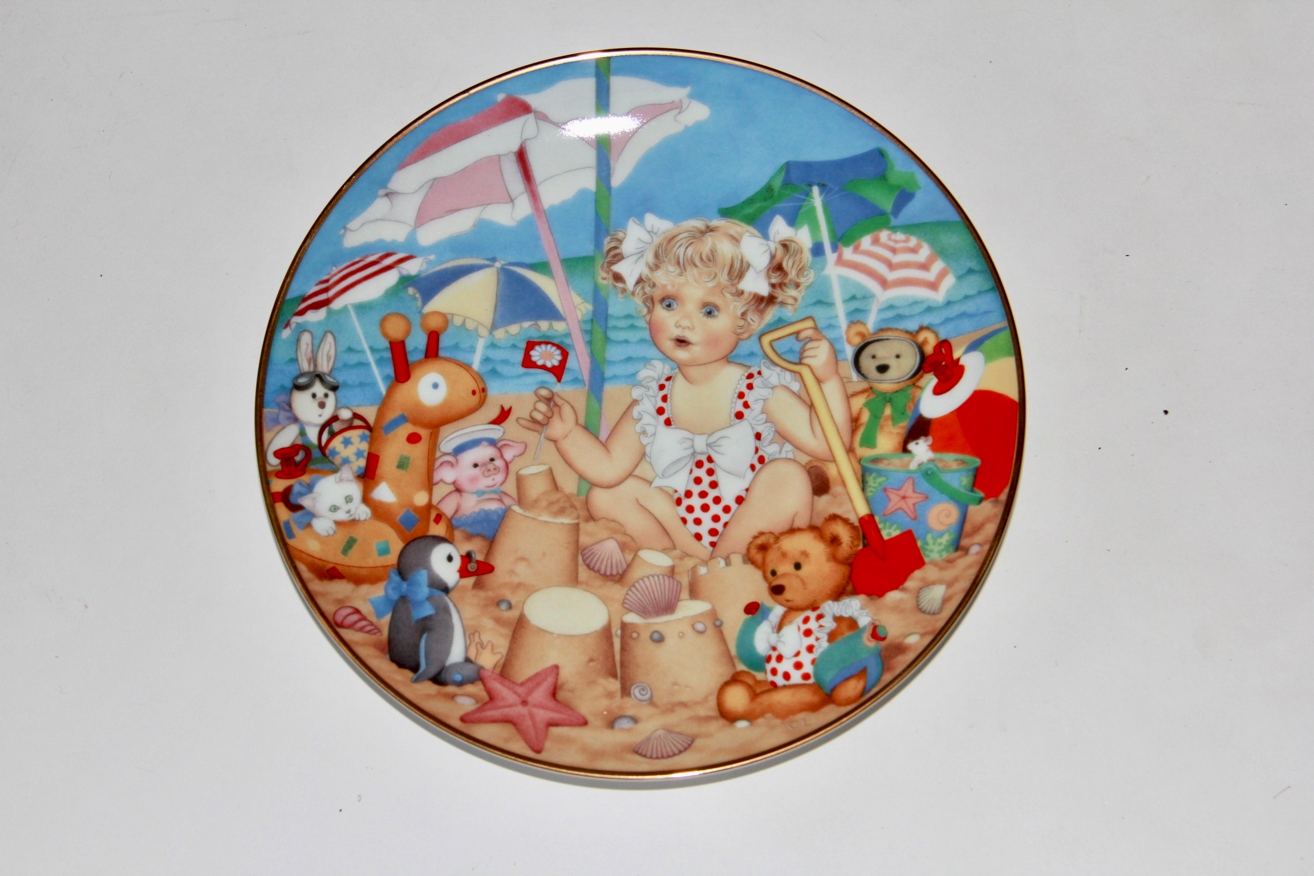 Franklin Mint Carol Lawson Decorative Plates