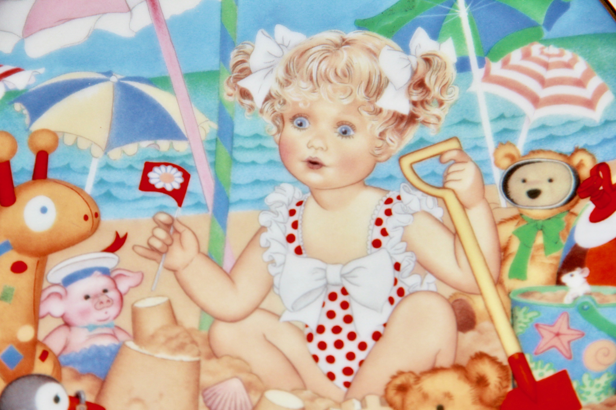 Franklin Mint Carol Lawson Decorative Plates