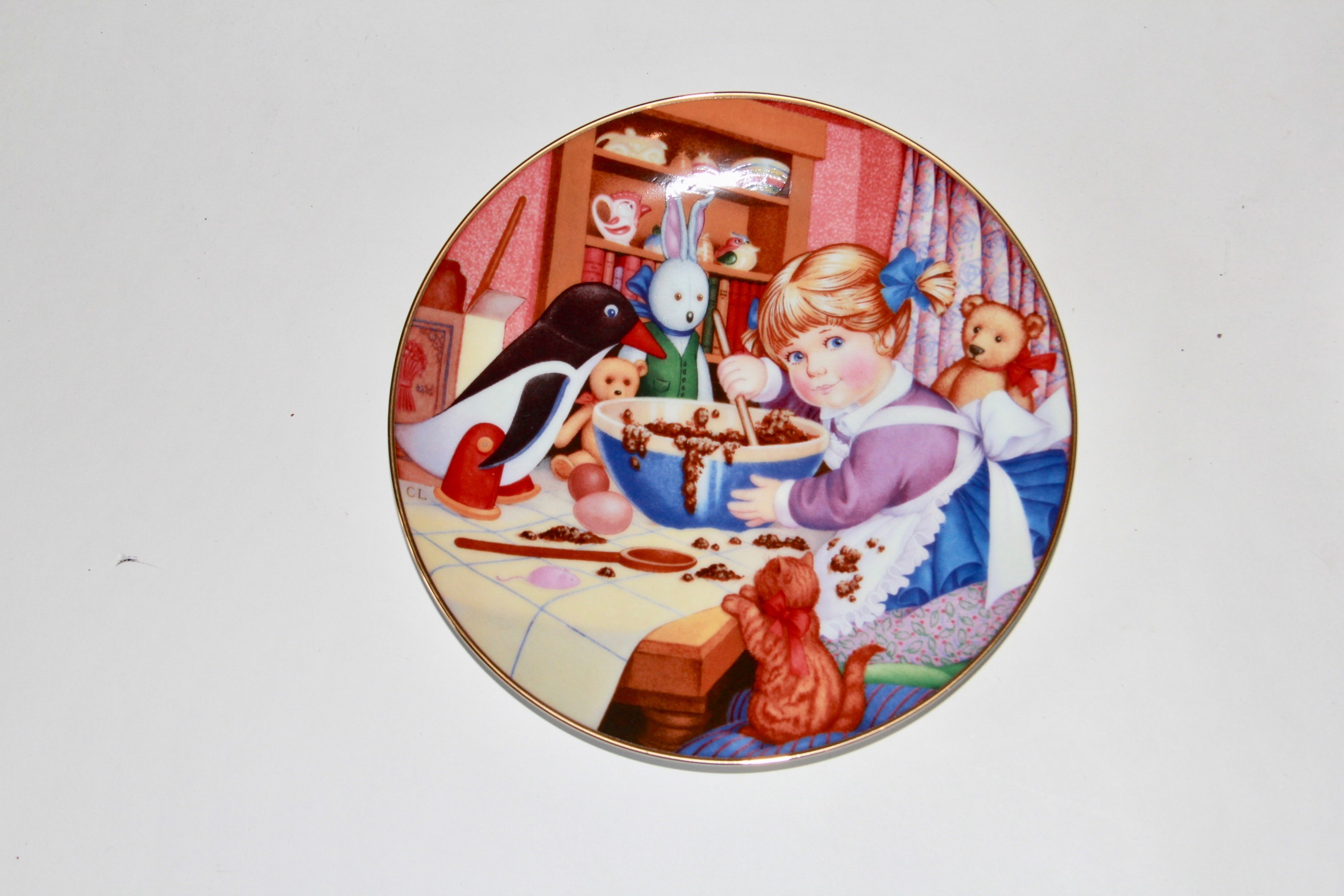 Franklin Mint Carol Lawson Decorative Plates