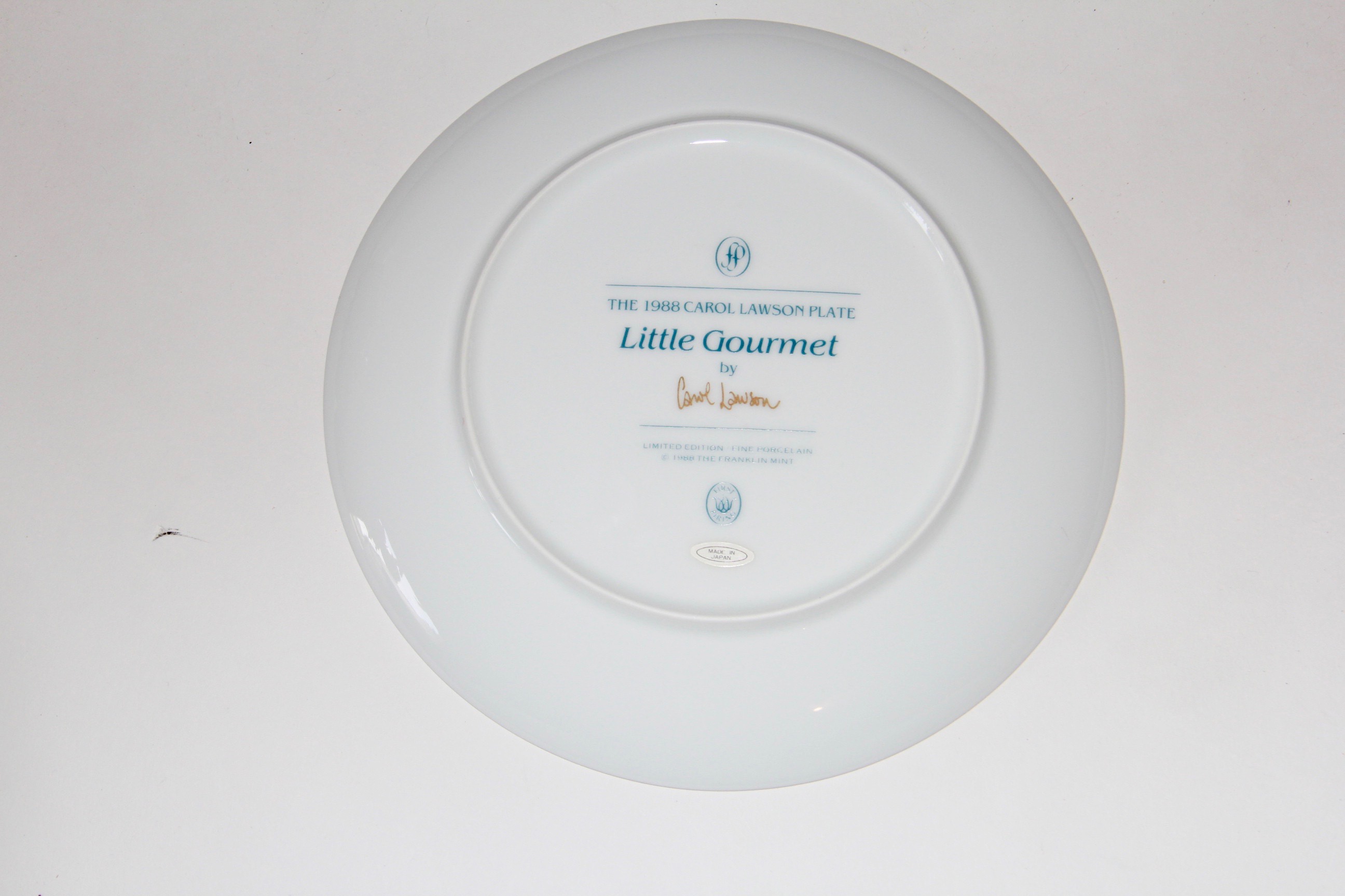 Franklin Mint Carol Lawson Decorative Plates