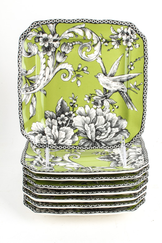 222 Fifth Porcelain Dishware in "Adelaide"