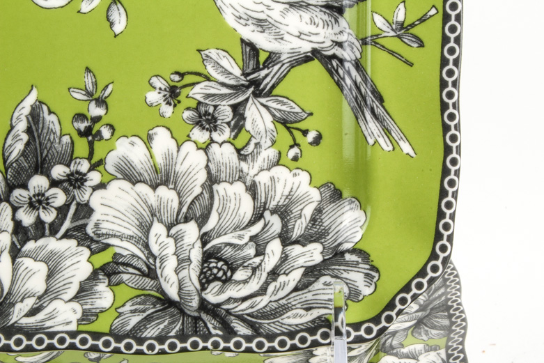 222 Fifth Porcelain Dishware in "Adelaide"