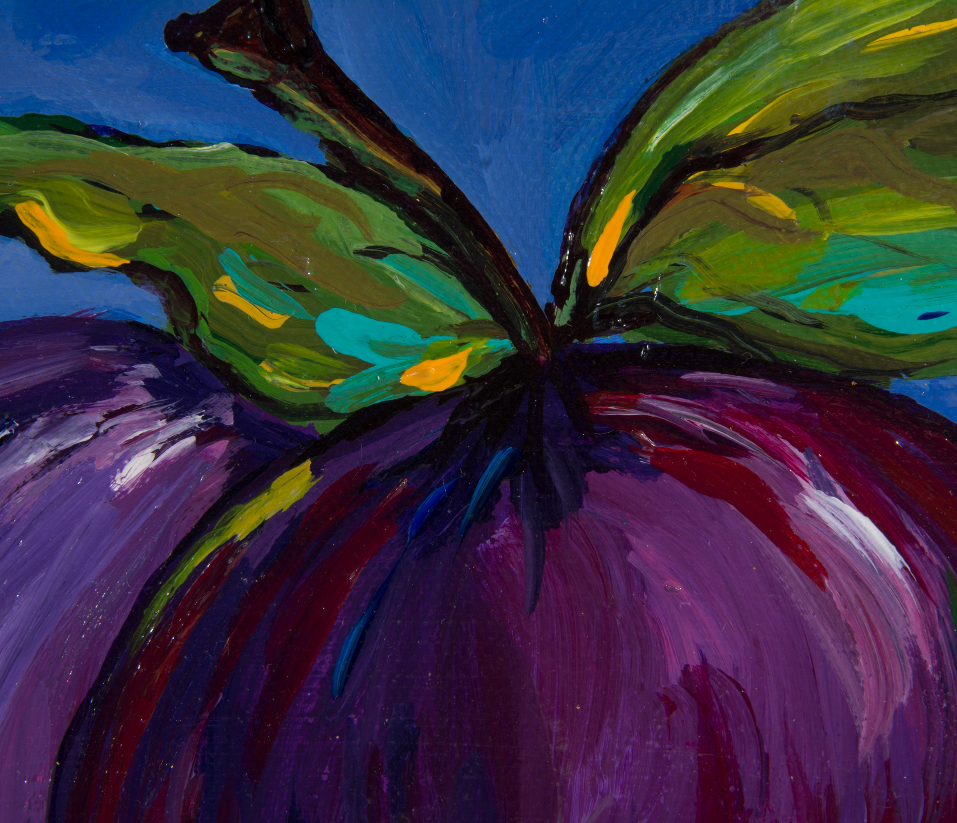 L. Burch Framed Oil on Canvas Fruit Paintings