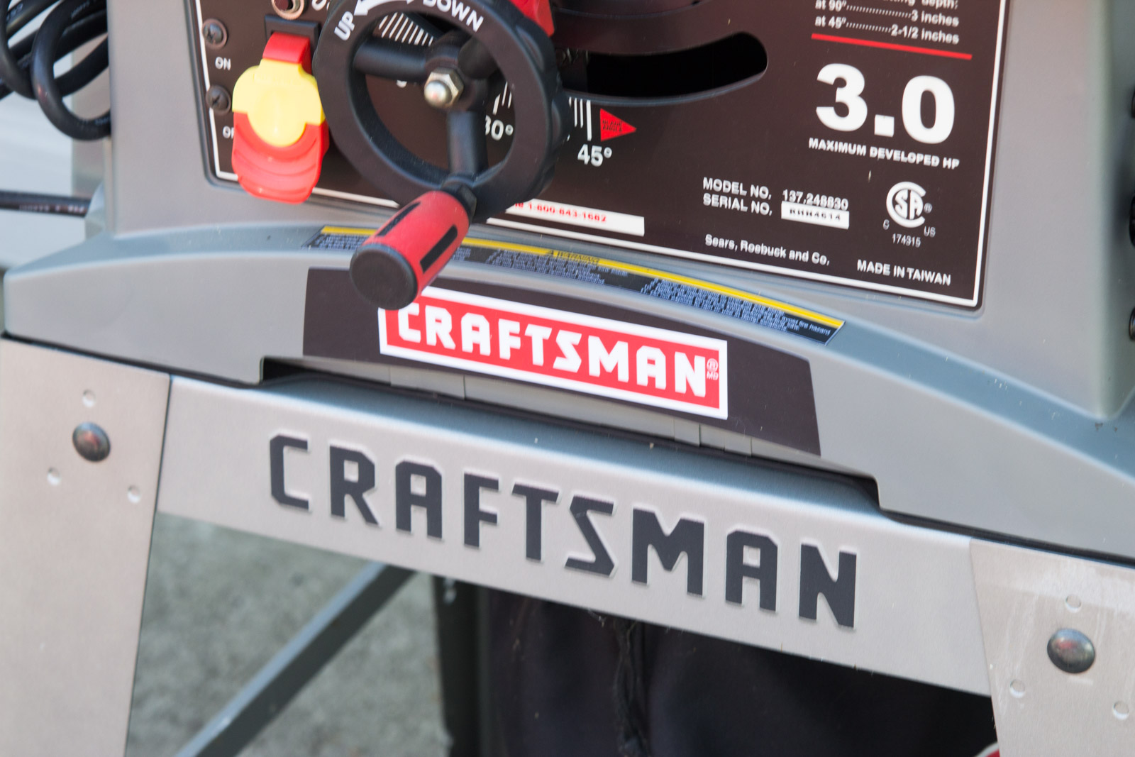 Craftsman Table Saw and Accessories