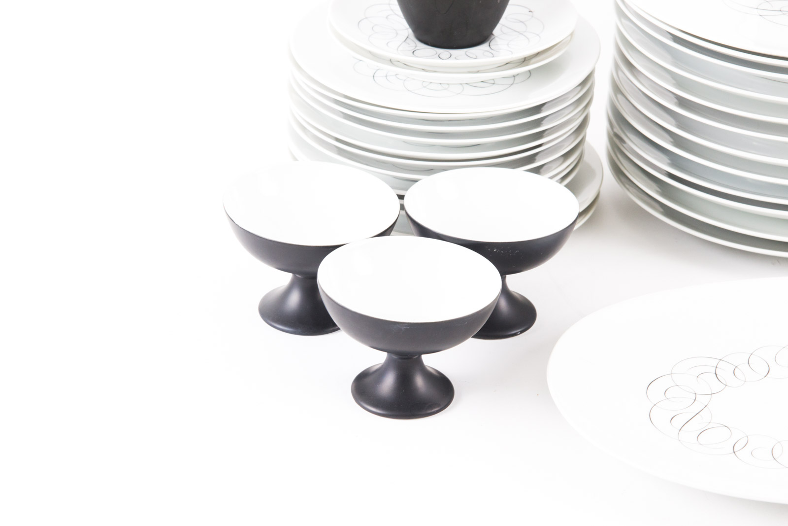 Vintage Continental China Set Designed by Raymond Loewy