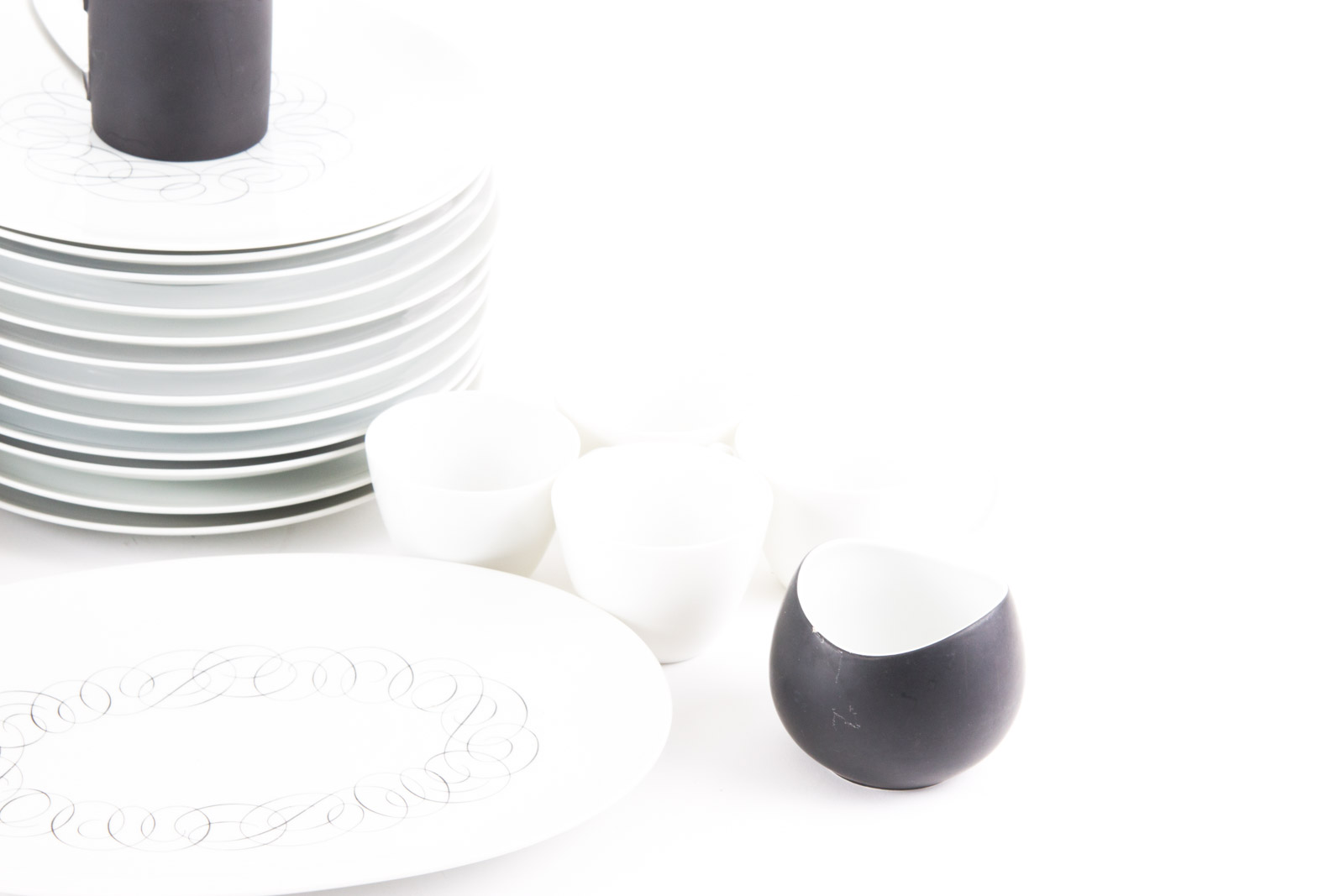 Vintage Continental China Set Designed by Raymond Loewy