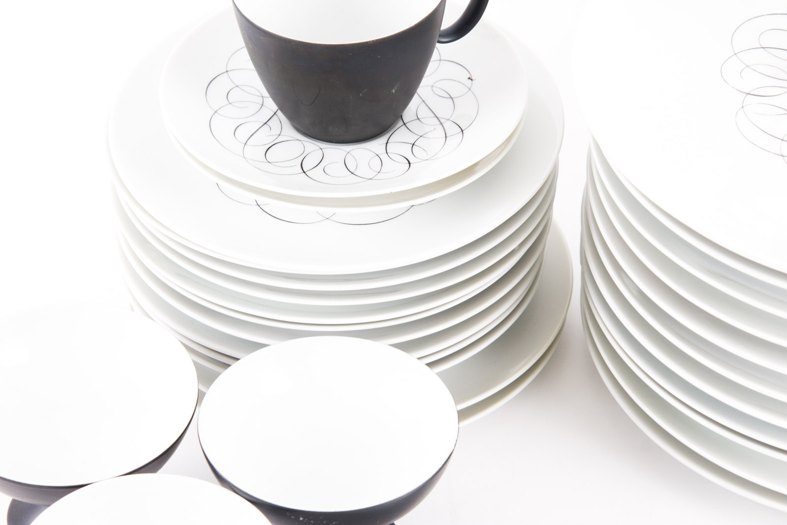 Vintage Continental China Set Designed by Raymond Loewy