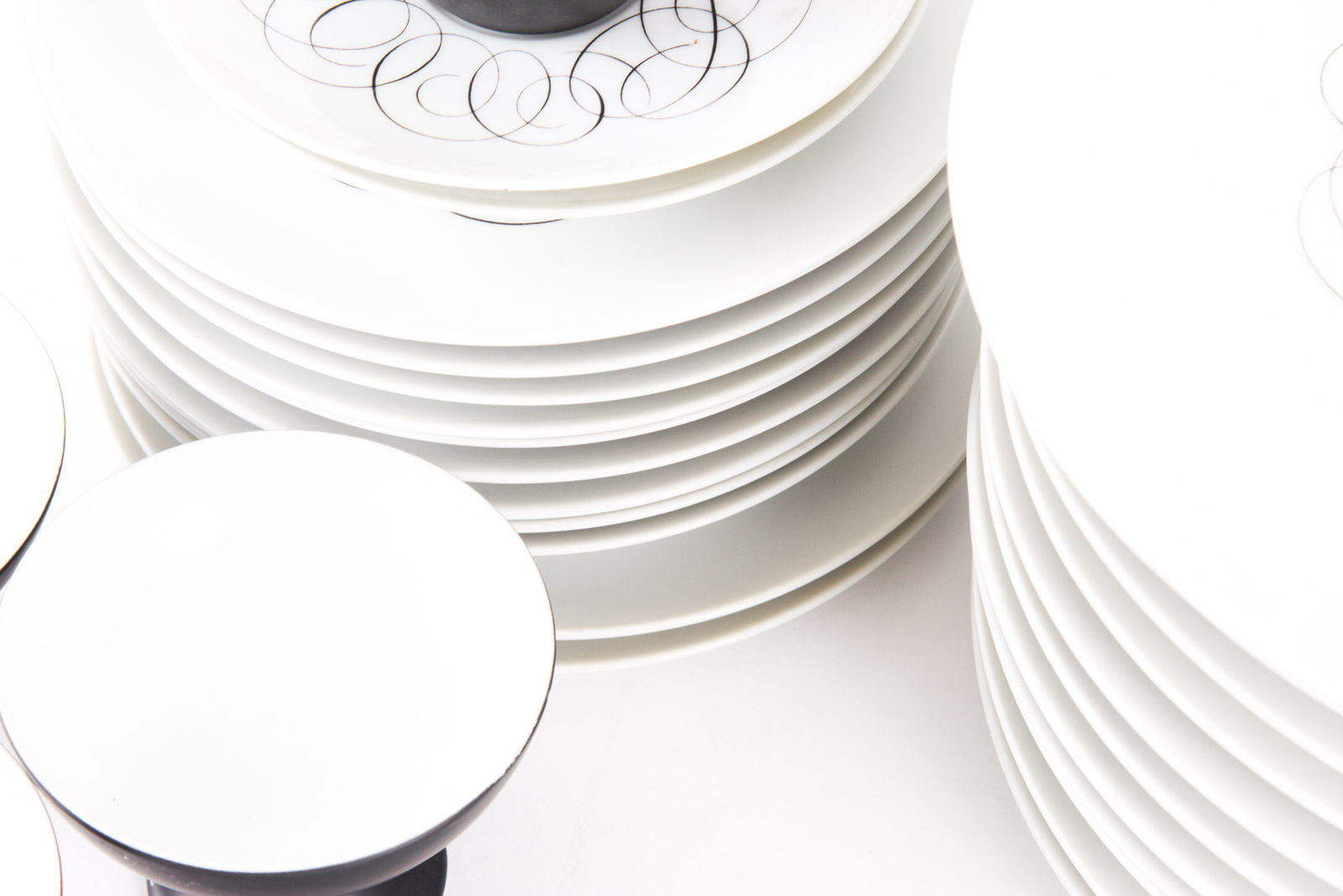 Vintage Continental China Set Designed by Raymond Loewy