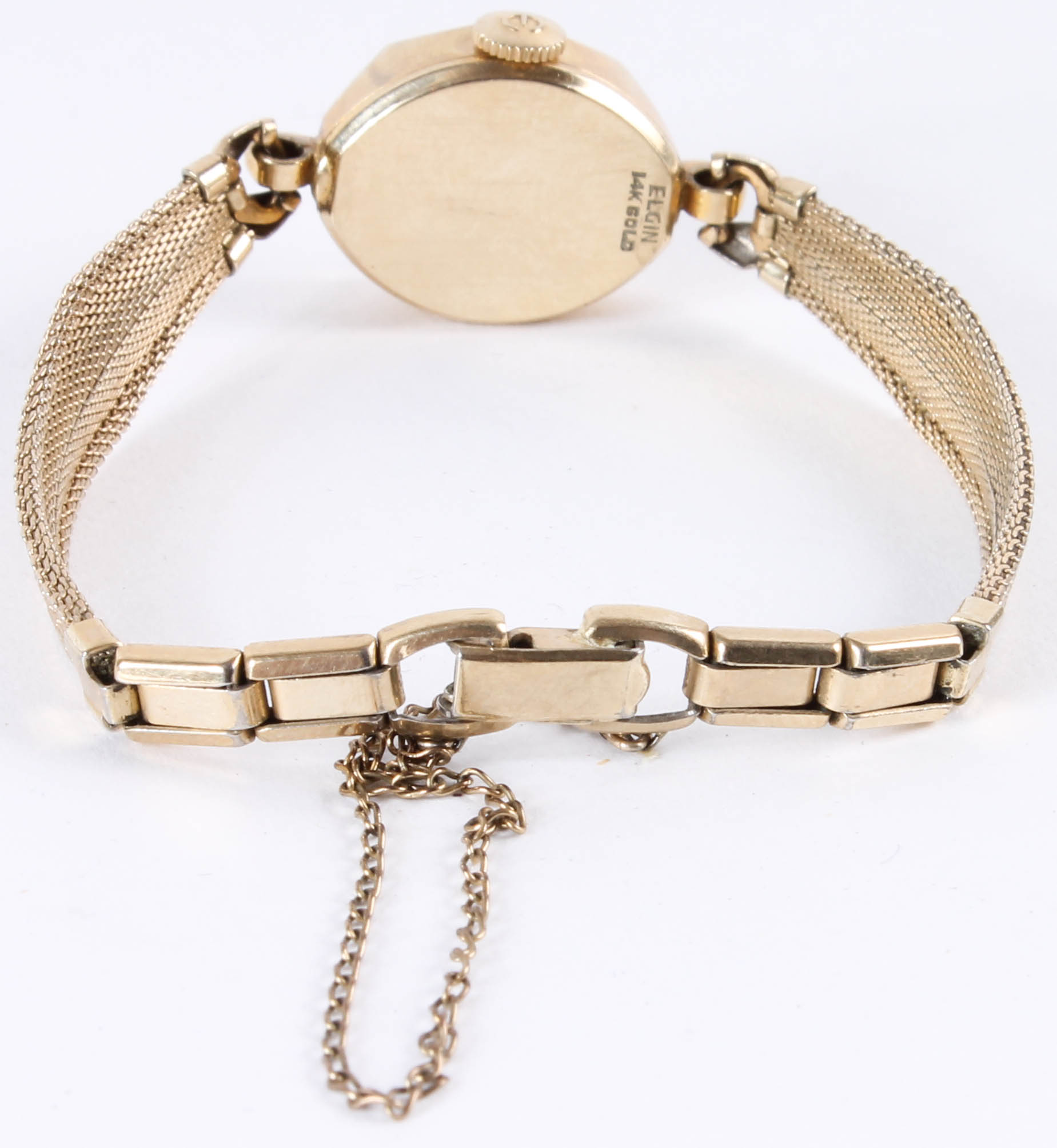 Vintage 14K Yellow Gold Elgin Watch