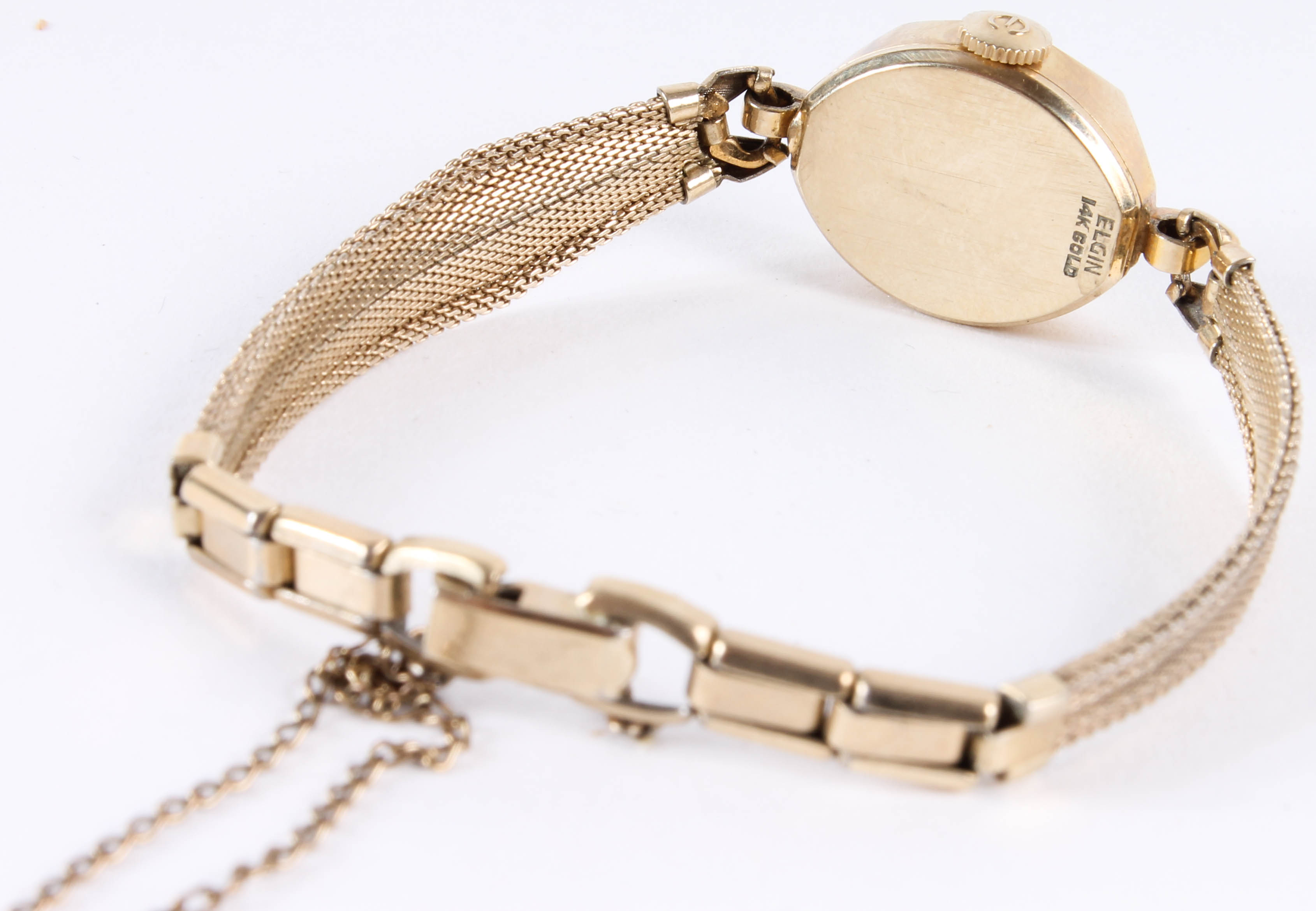 Vintage 14K Yellow Gold Elgin Watch