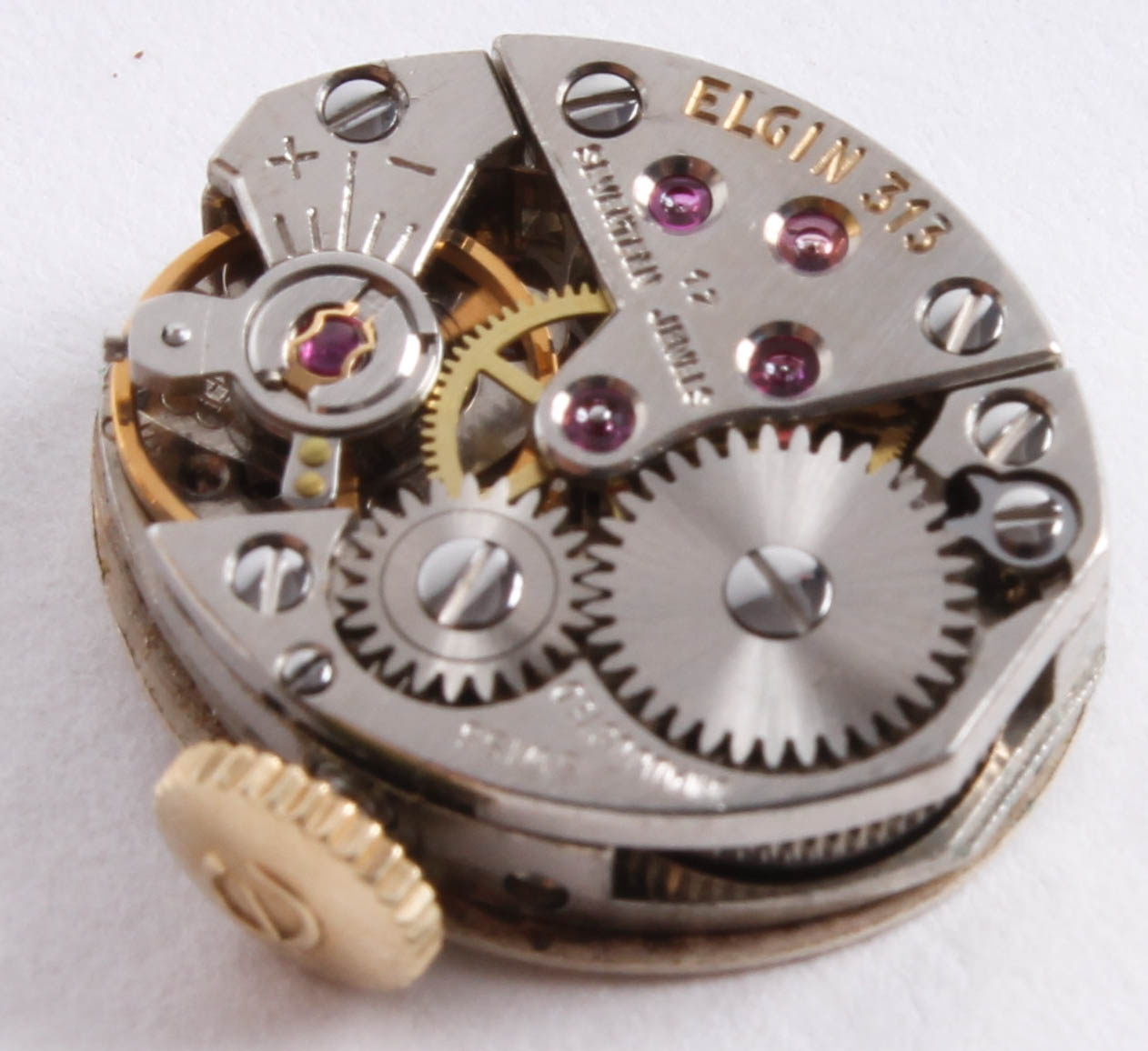 Vintage 14K Yellow Gold Elgin Watch