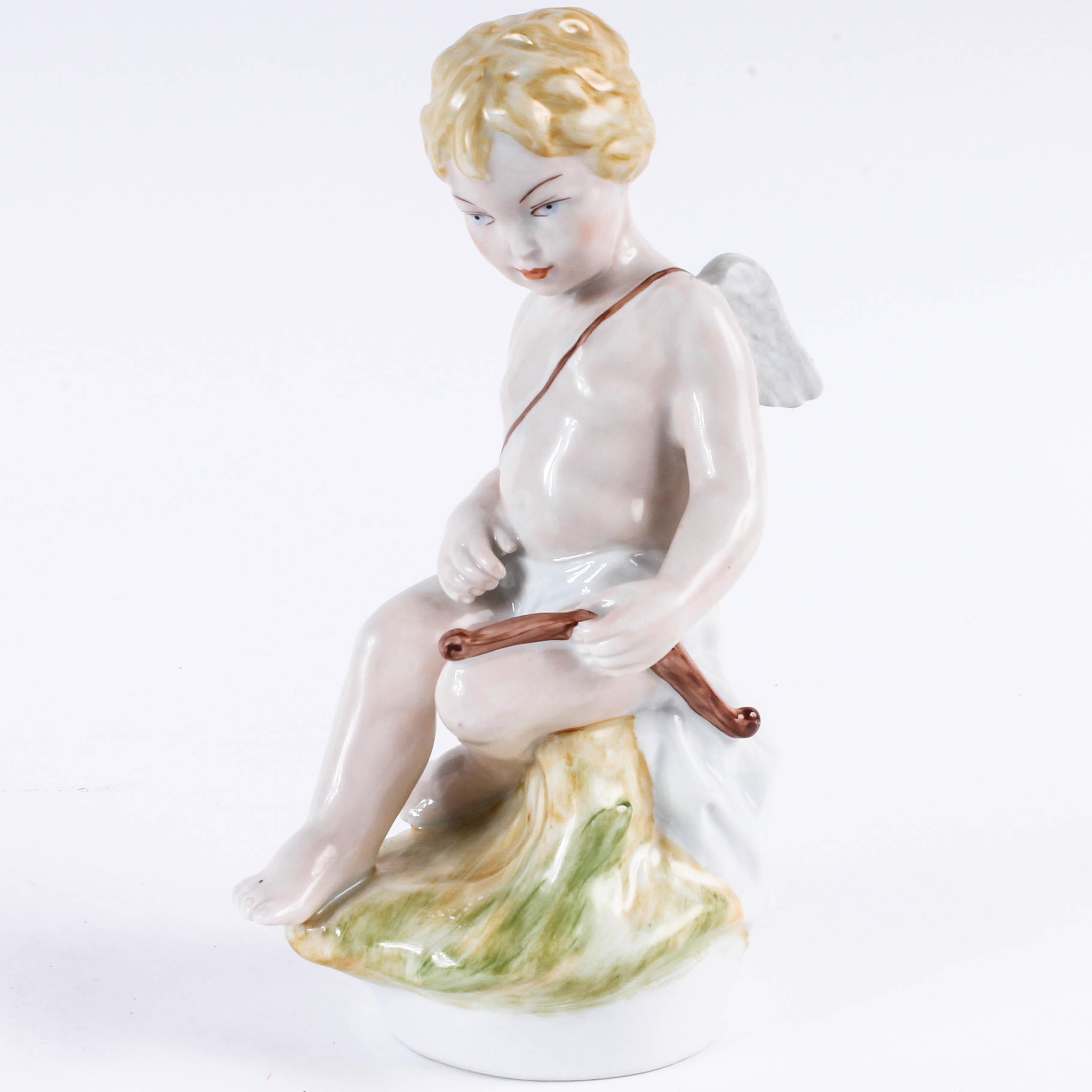 Royal Dux Cherub Figurine