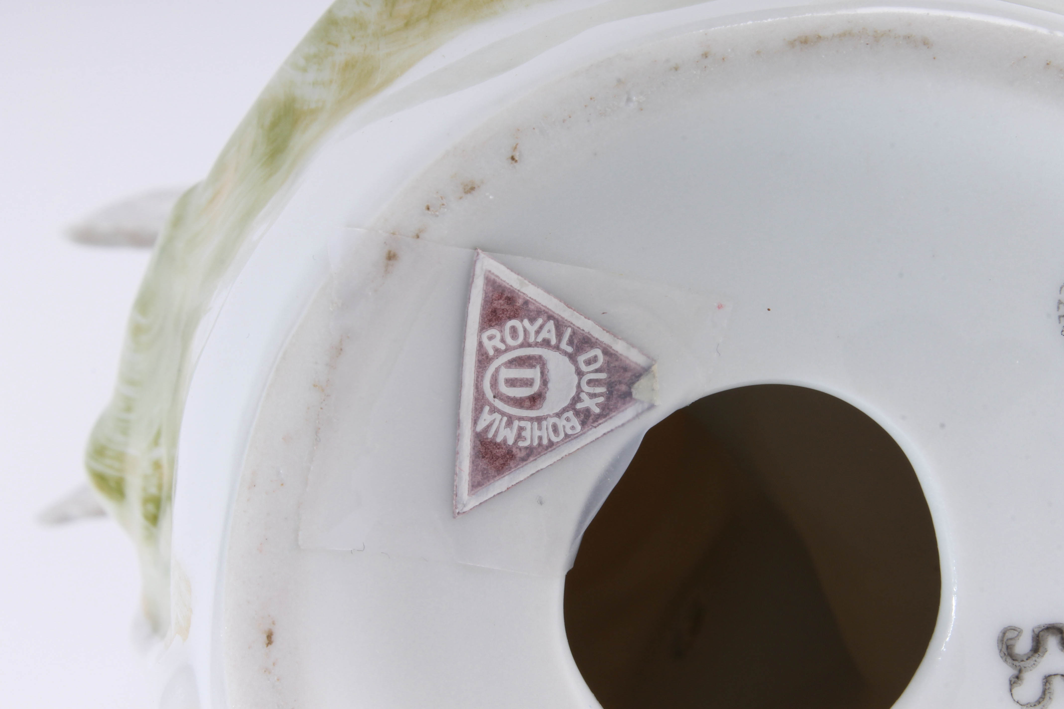 Royal Dux Cherub Figurine